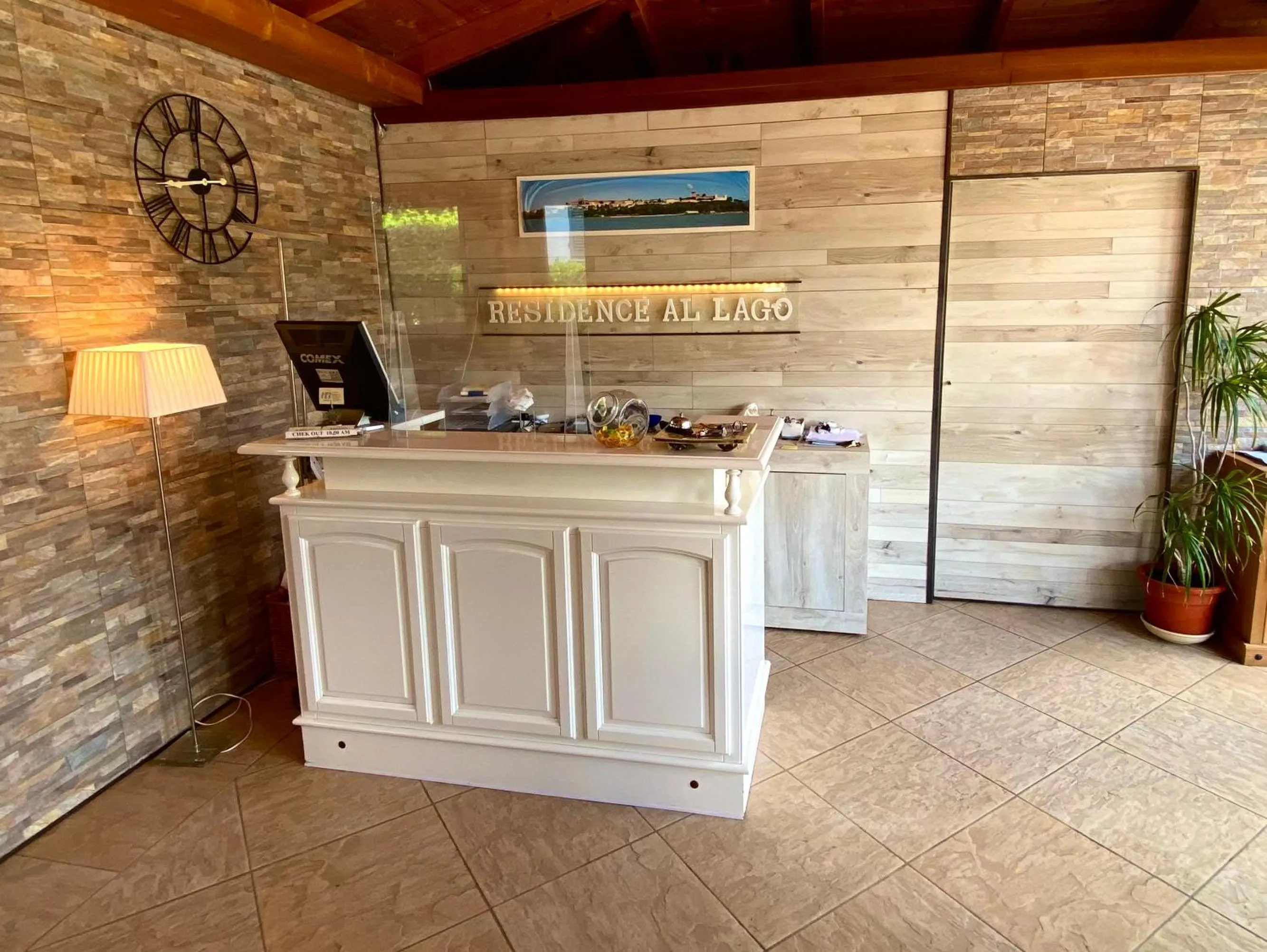 Lobby or reception in Residence Al Lago