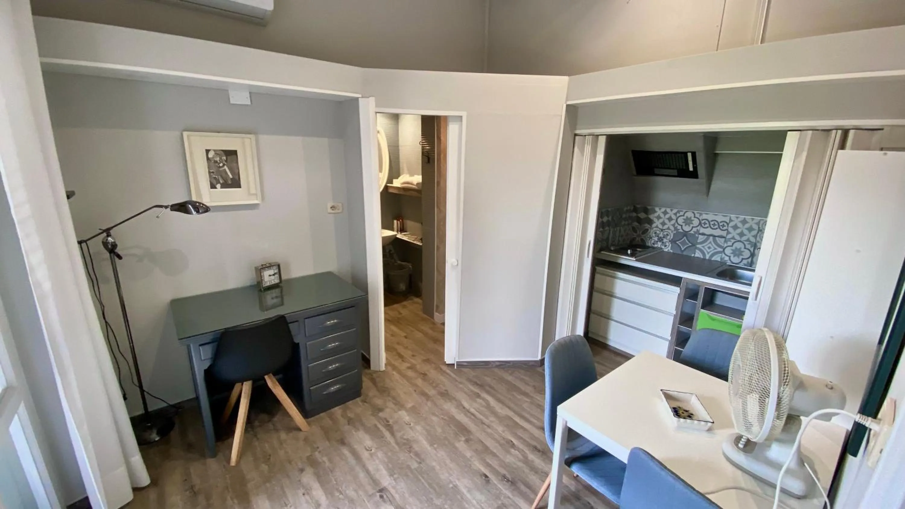 Kitchen or kitchenette in Residence Al Lago