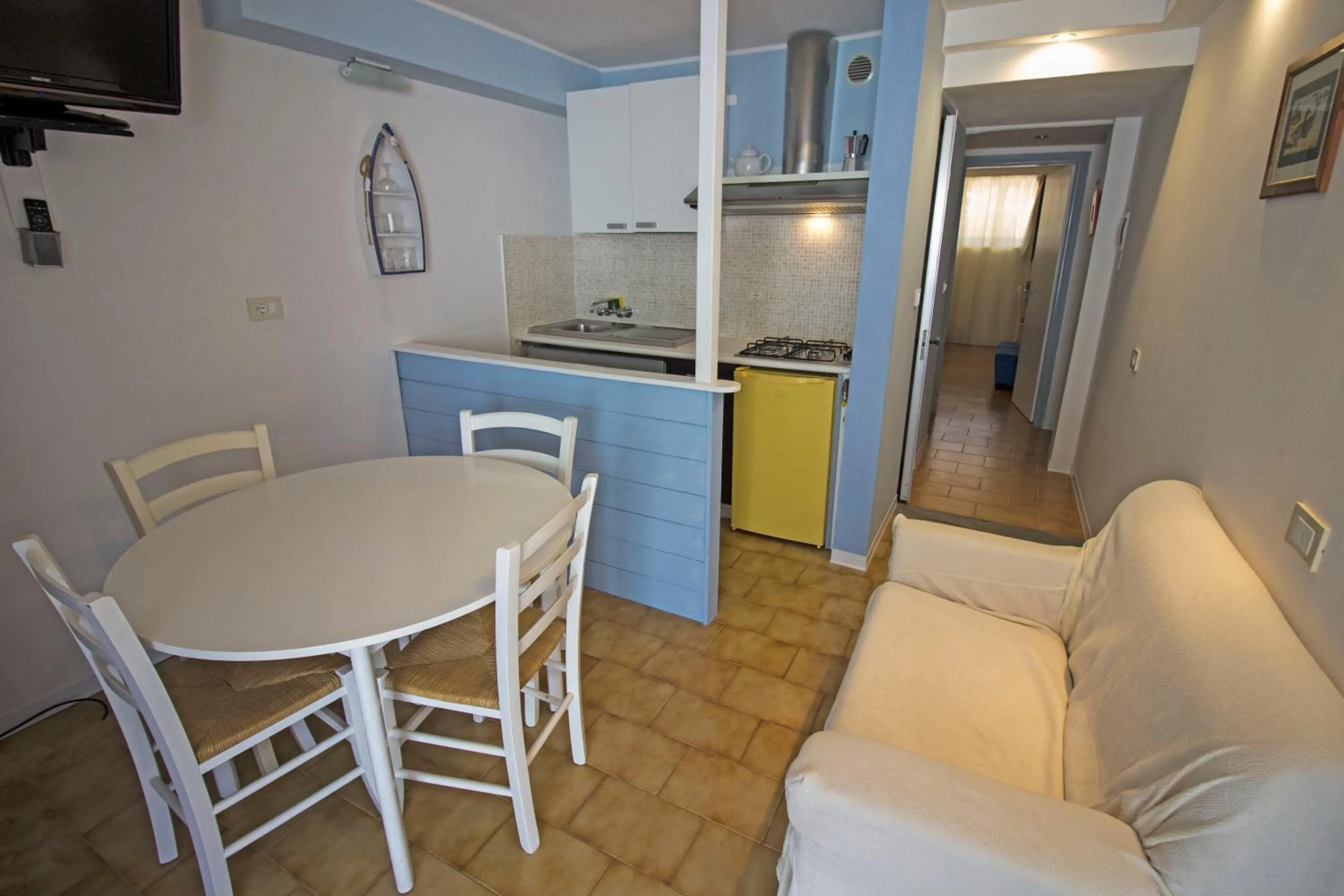 Kitchen or kitchenette in Residence Al Lago