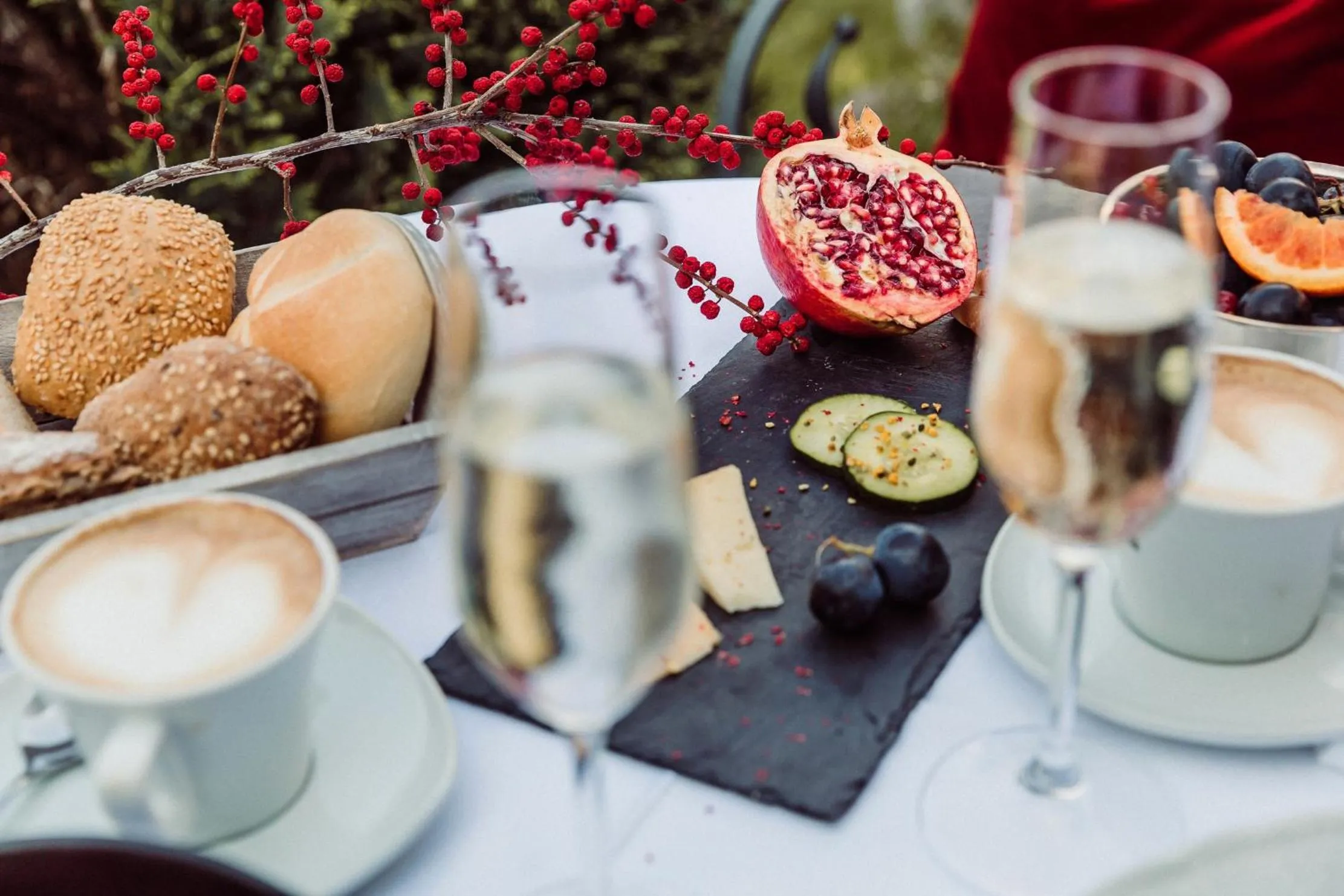 Continental breakfast in Hotel Castel Rundegg (Adults Only)