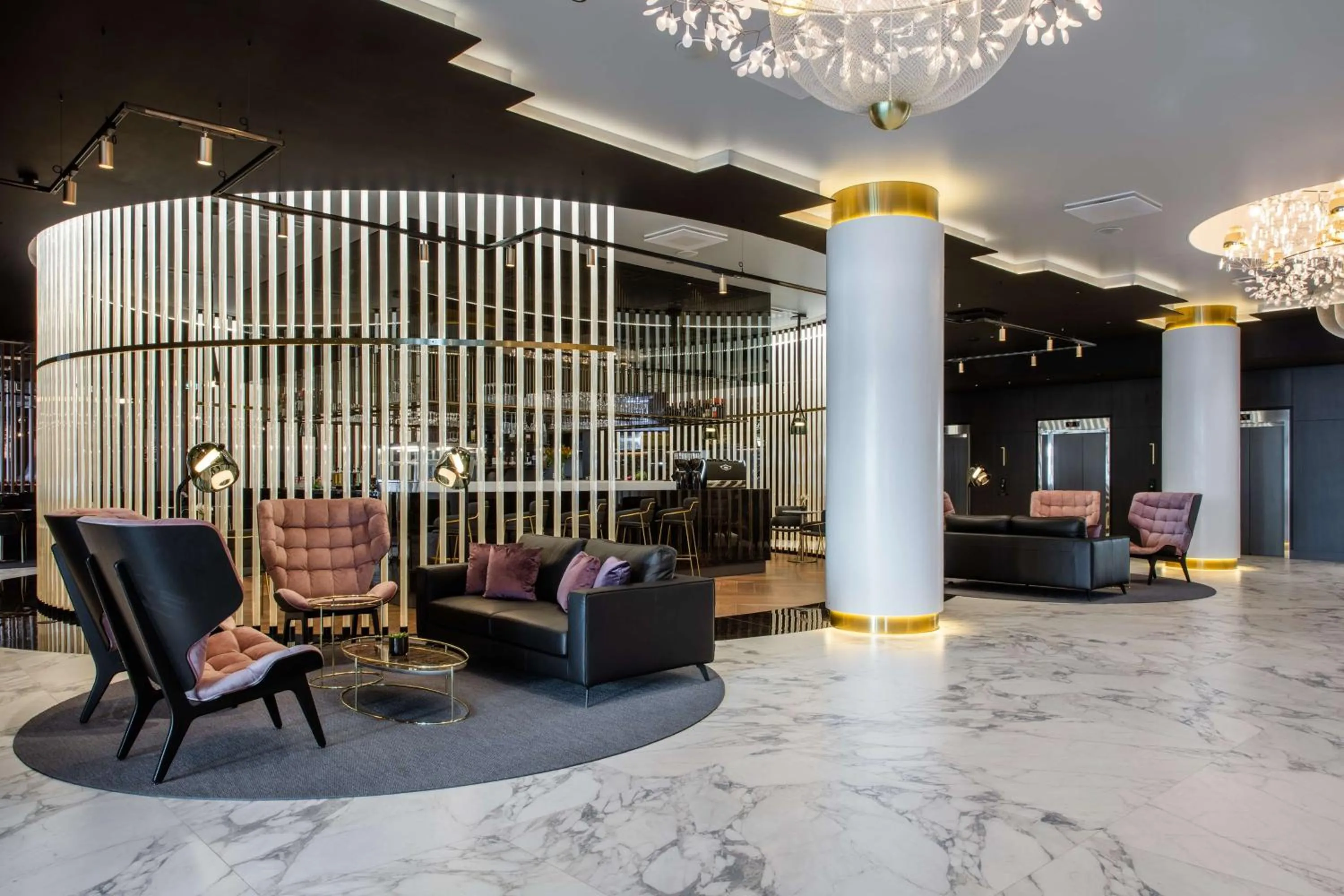 Lobby or reception in Radisson Collection Hotel, Tallinn