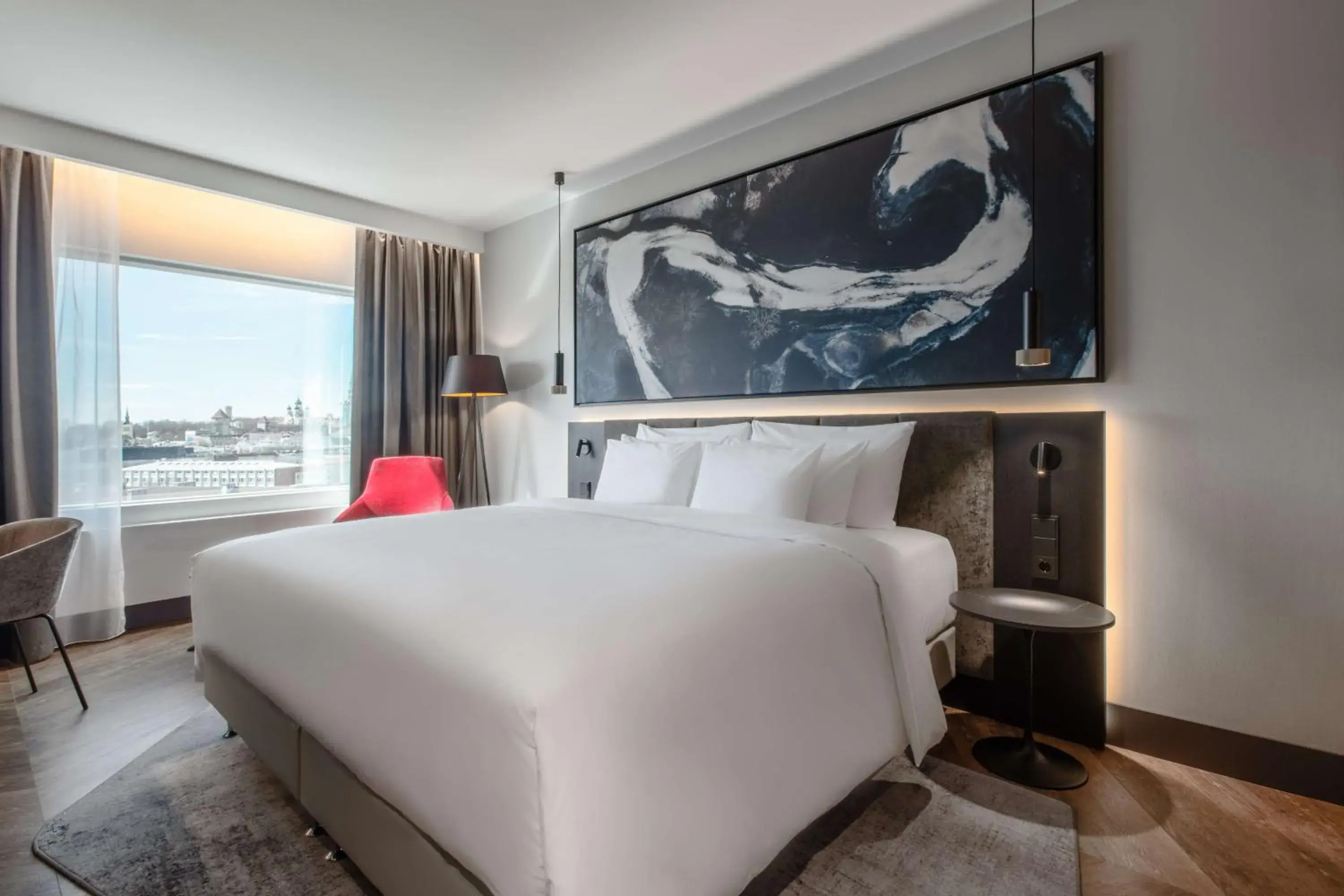 Bedroom, Bed in Radisson Collection Hotel, Tallinn Bedroom, Bed in Radisson Collection Hotel, Tallinn