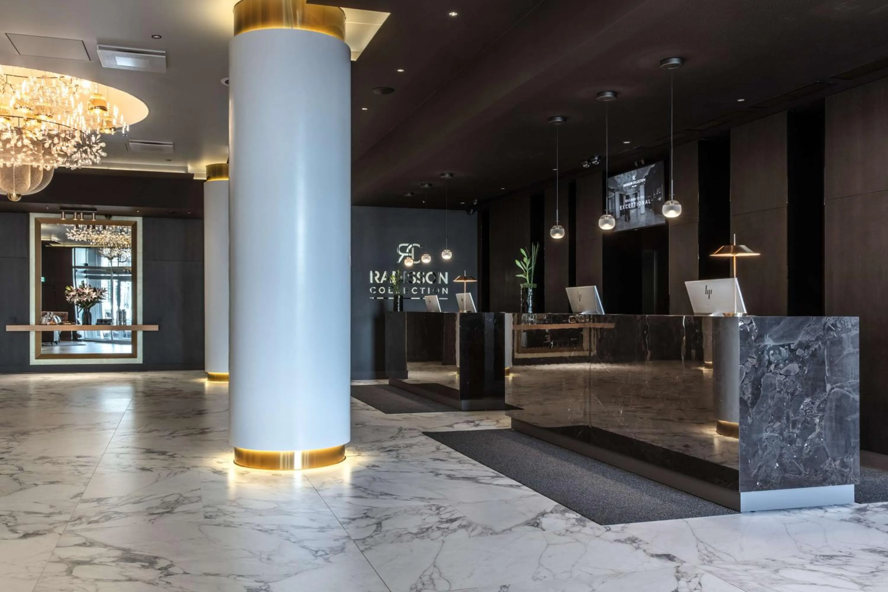 Lobby or reception in Radisson Collection Hotel, Tallinn
