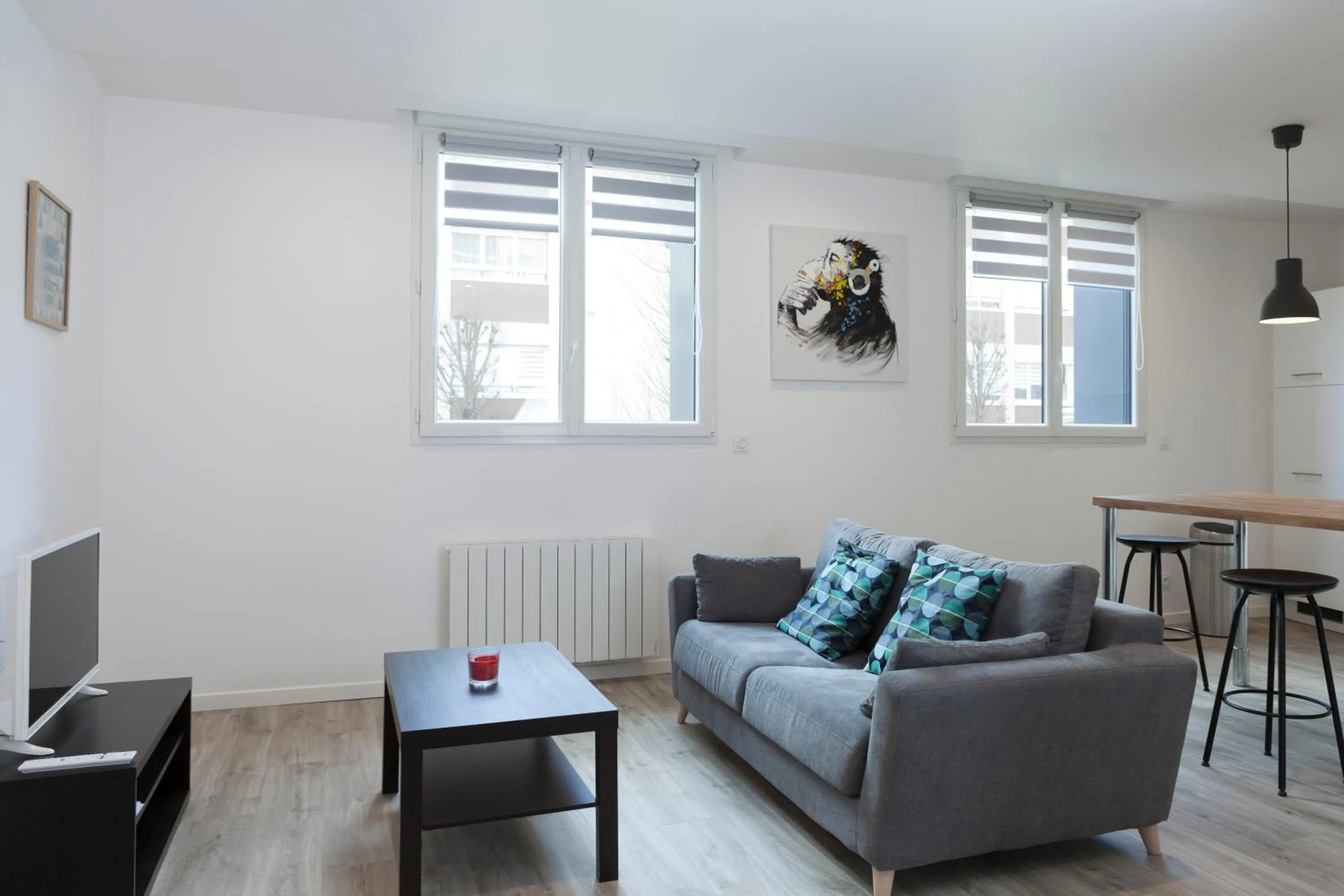 Living room in Résidence Maréchal Leclerc