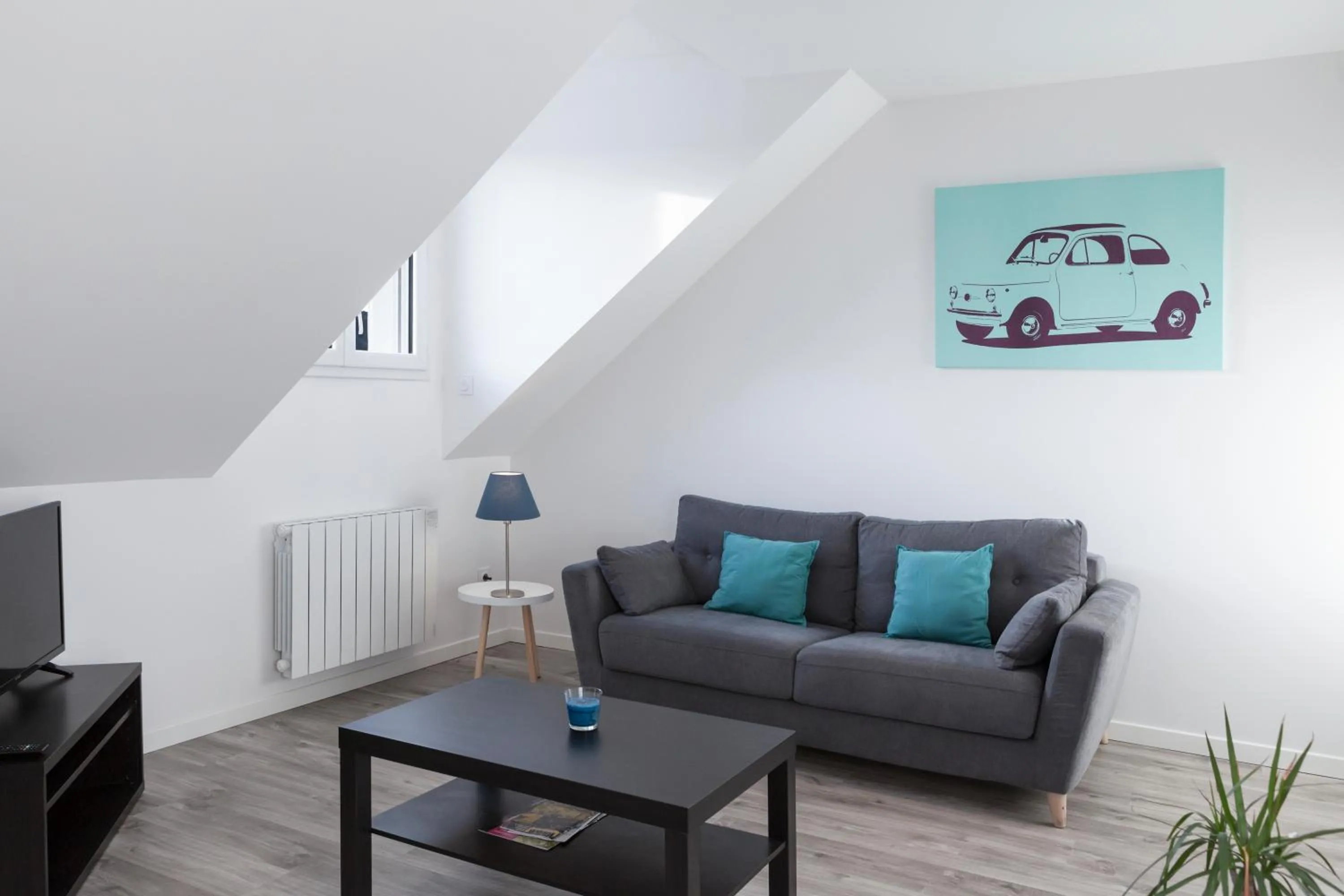 Living room in Résidence Maréchal Leclerc