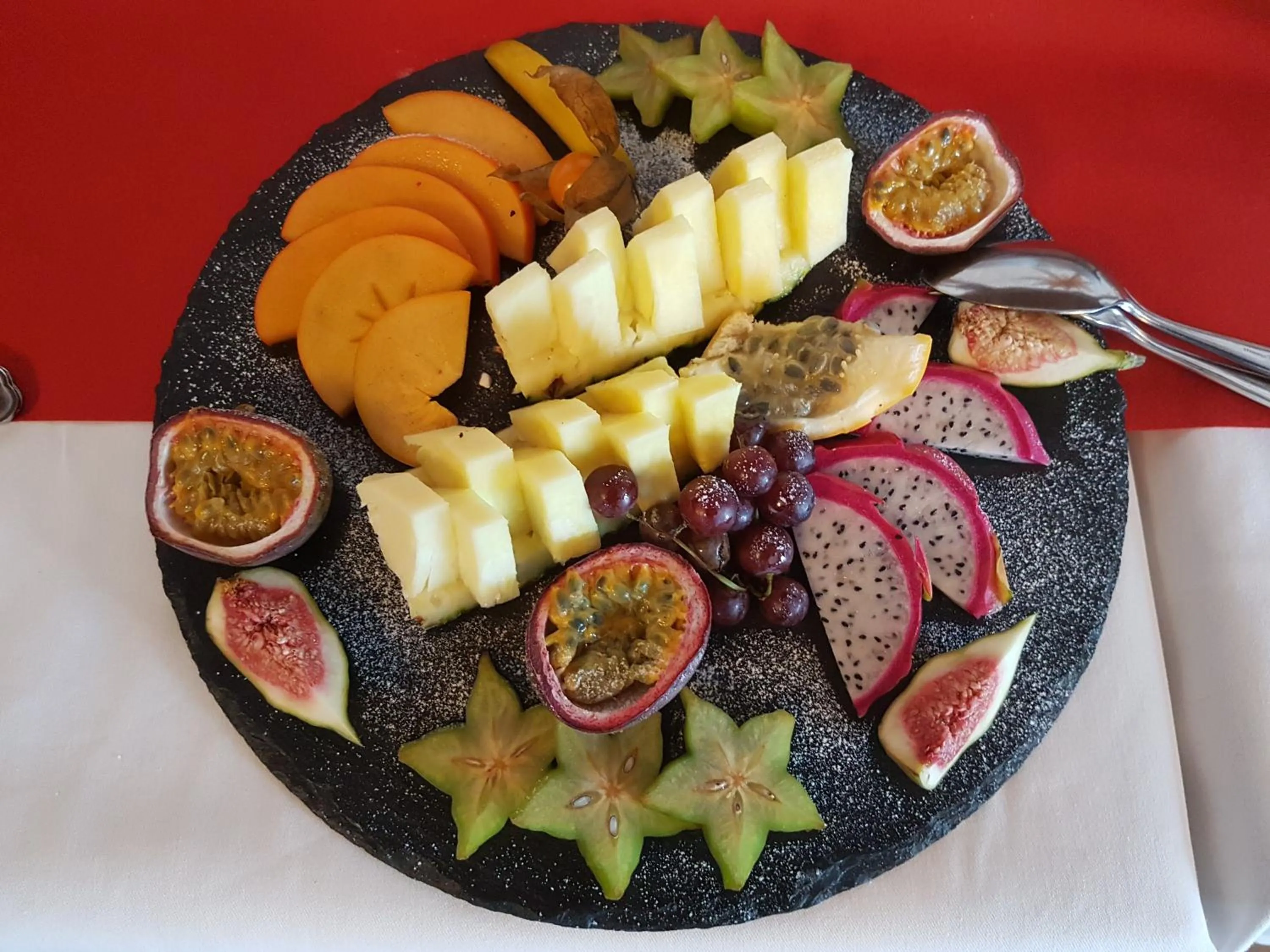 Food close-up in Hotel Central