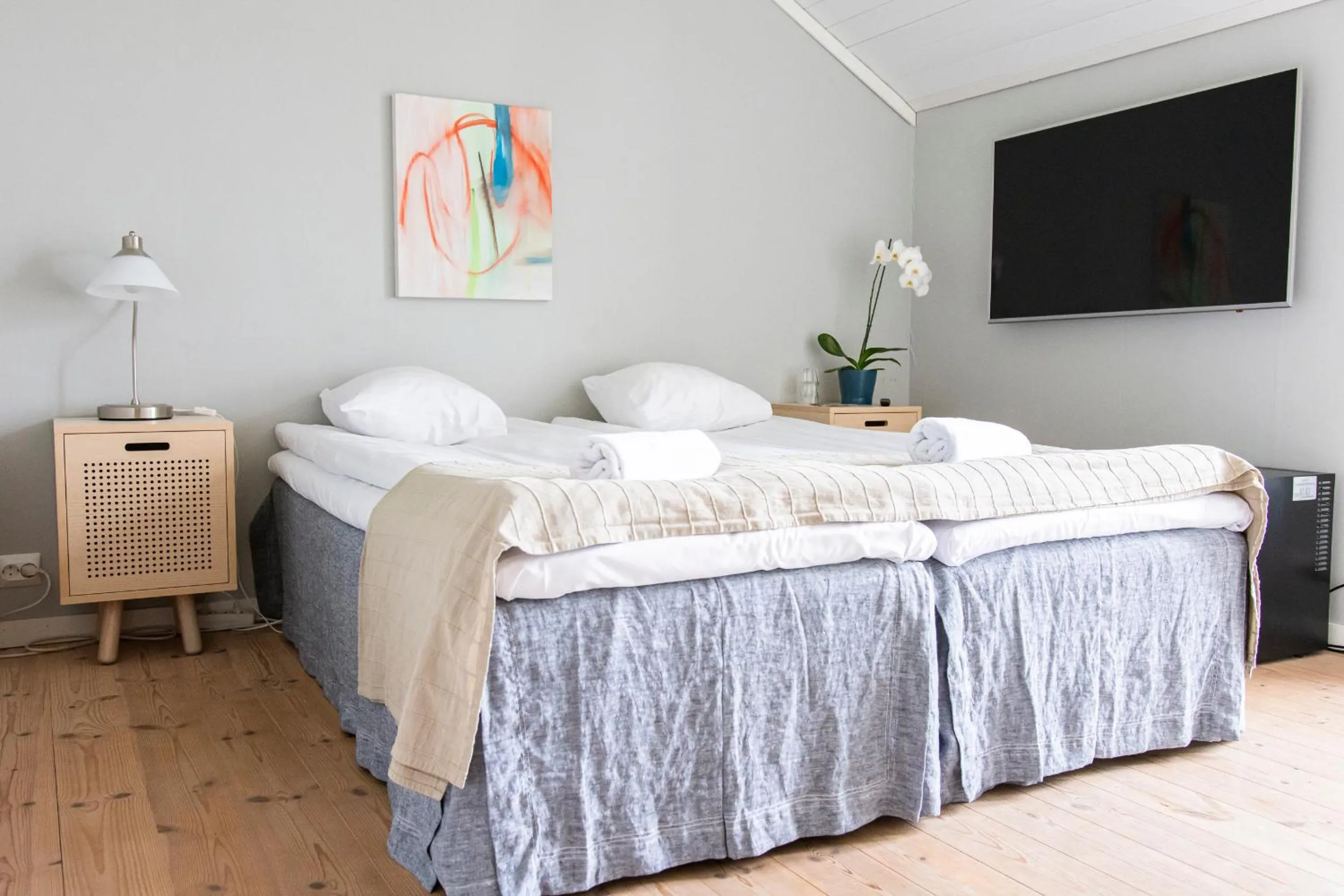 Bed in Hotel Nestor & Restaurant Back Pocket