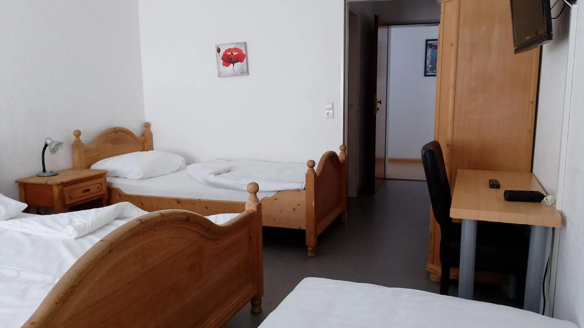 Bed in Hotel Zum Rebstock