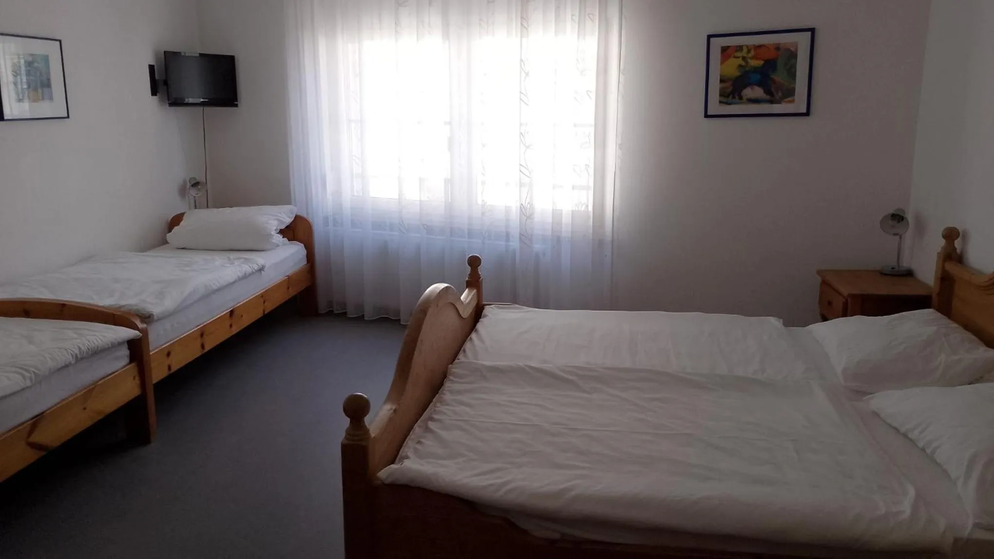 Bed in Hotel Zum Rebstock