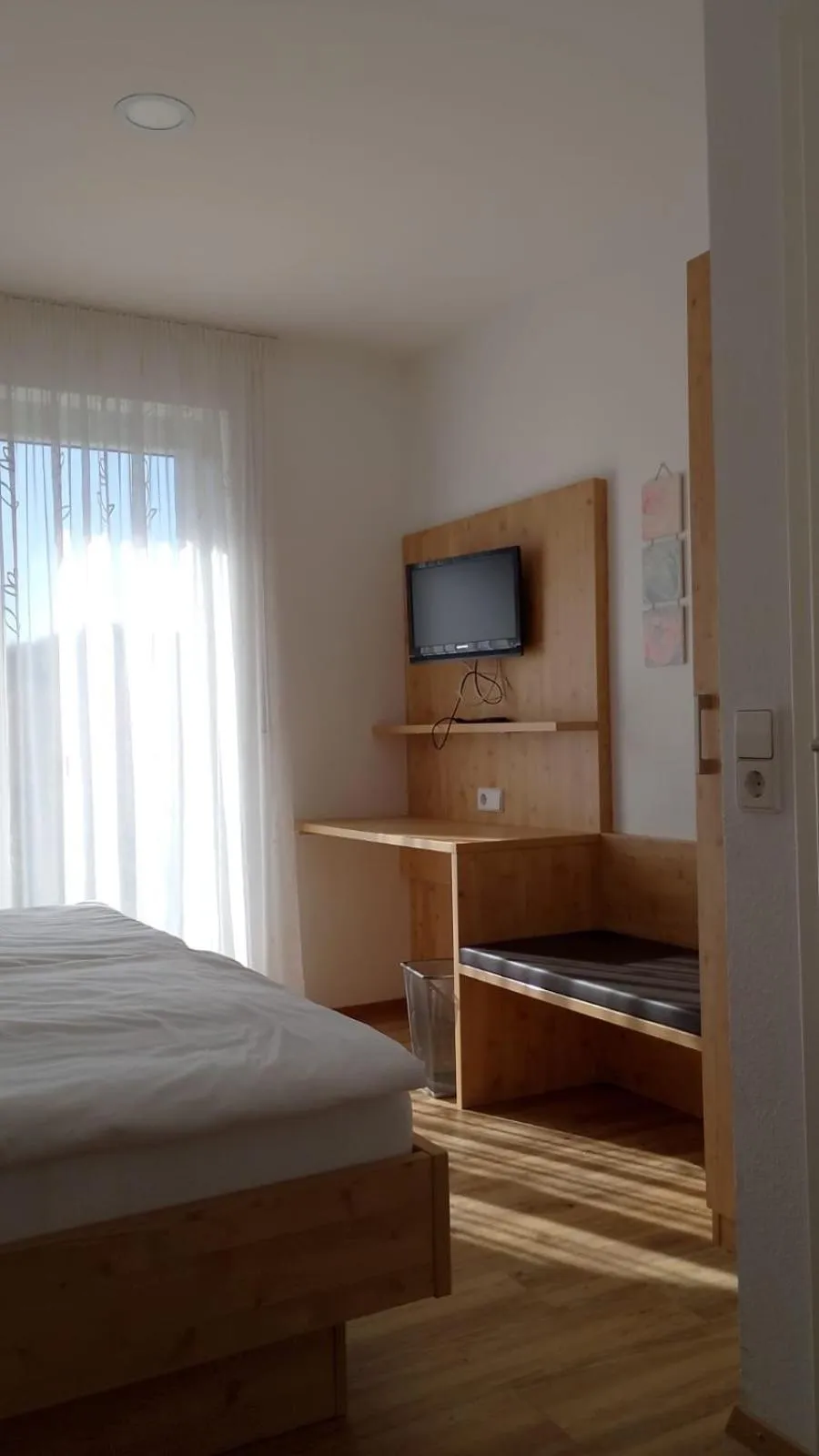 Bed in Hotel Zum Rebstock