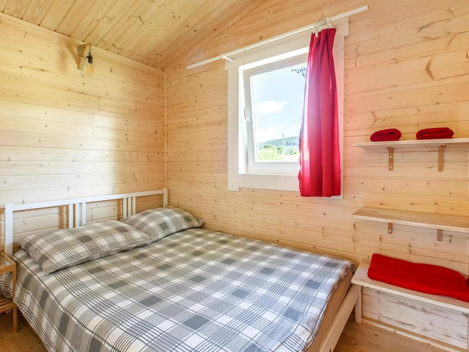 View (from property/room), Bed in Osada Pstrąga