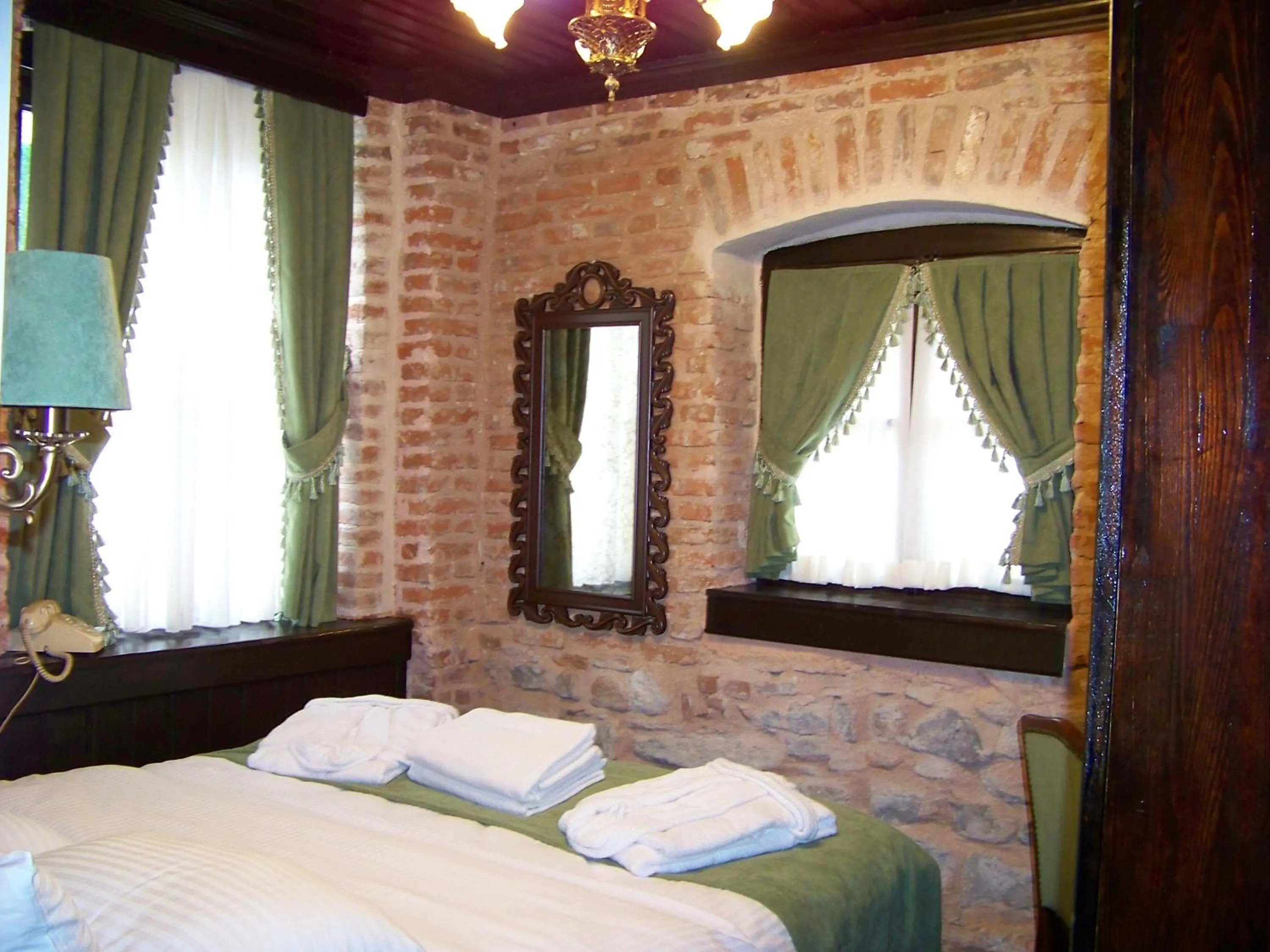 Decorative detail, Bed in Edirne Osmanlı Evleri