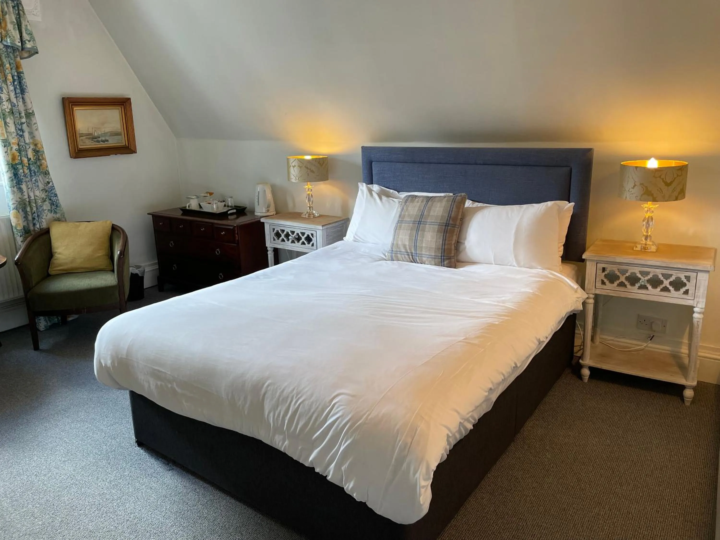 Bed in Langrish House