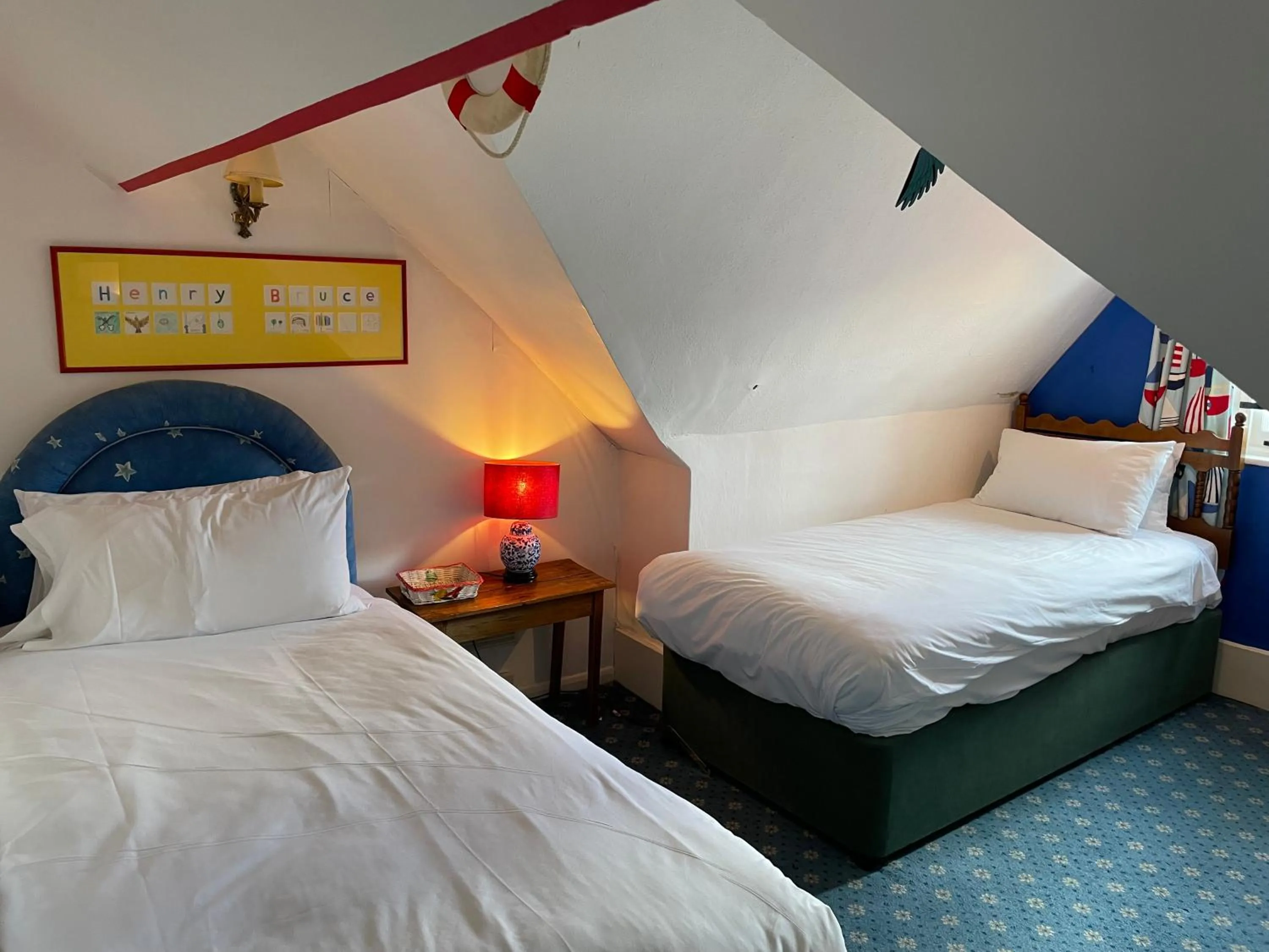 Bed in Langrish House