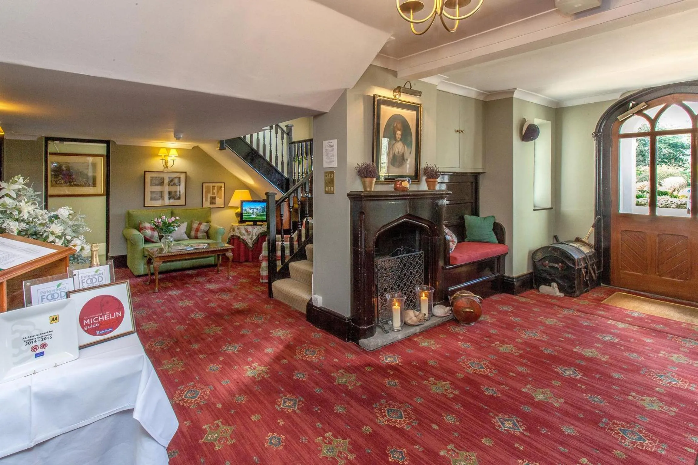 Lobby or reception in Langrish House