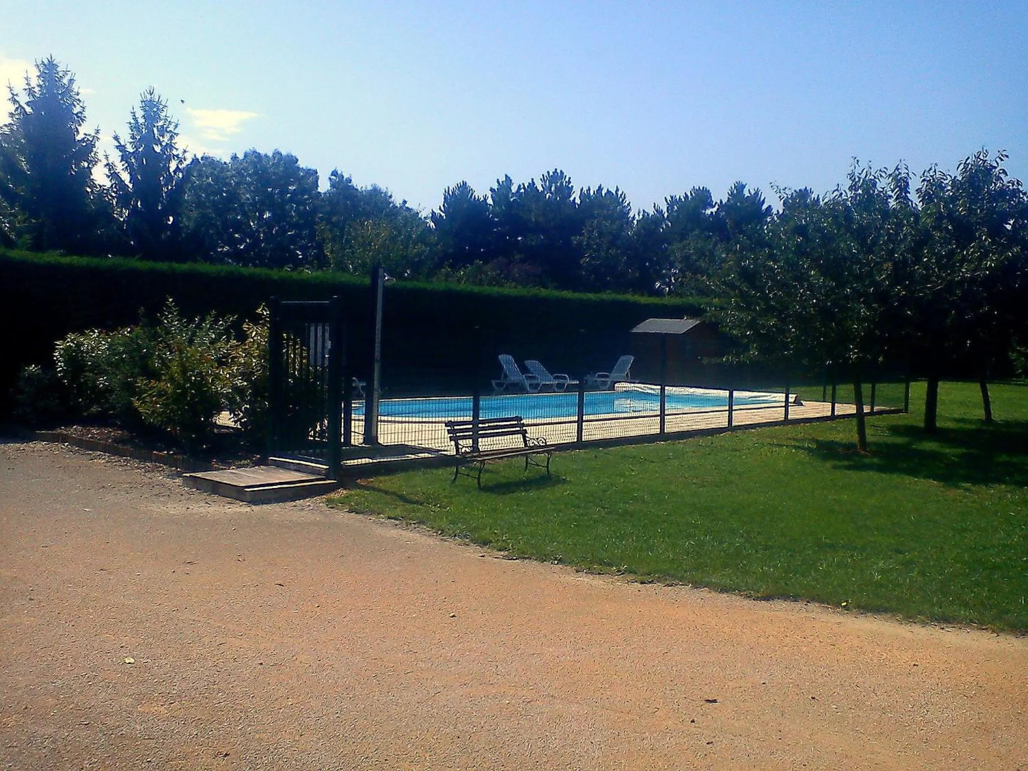 Swimming pool in Le Relais de la Sans Fond