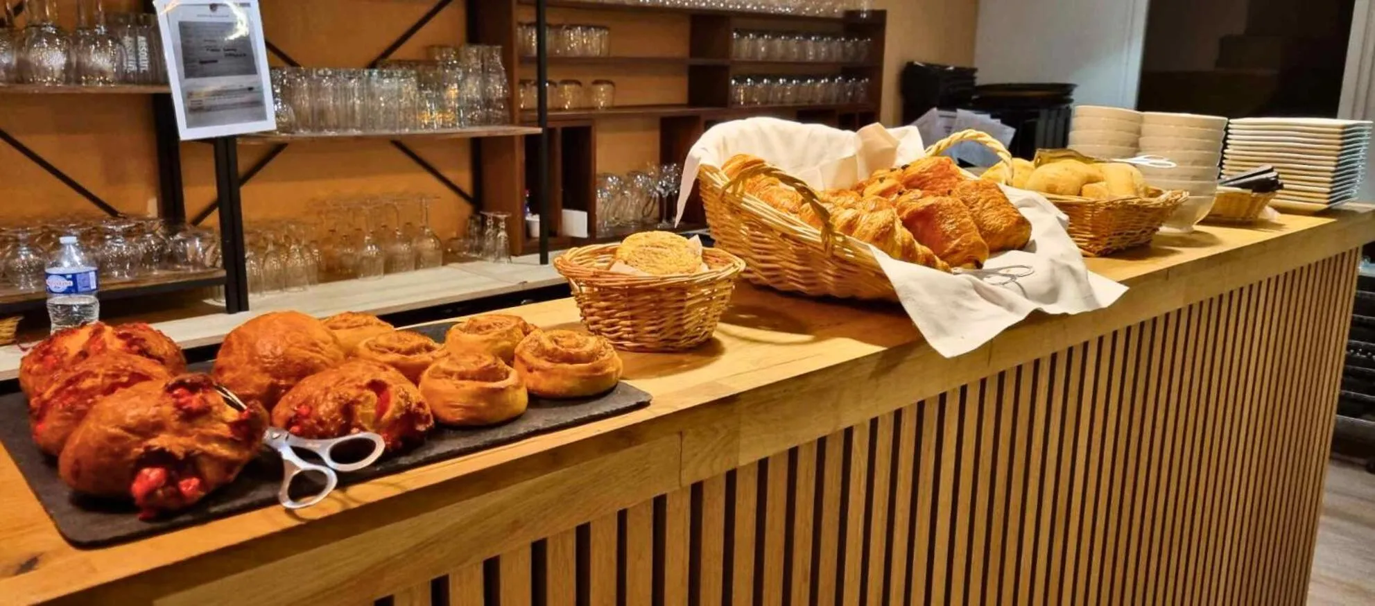 Breakfast in Le Relais de la Sans Fond