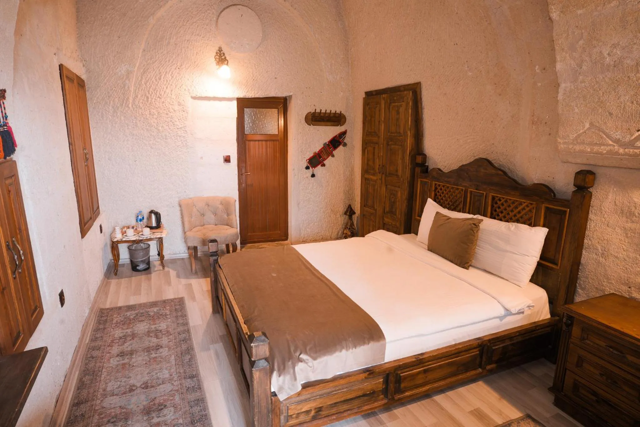 Photo of the whole room, Bed in Mia Cappadocia Cave Hotel