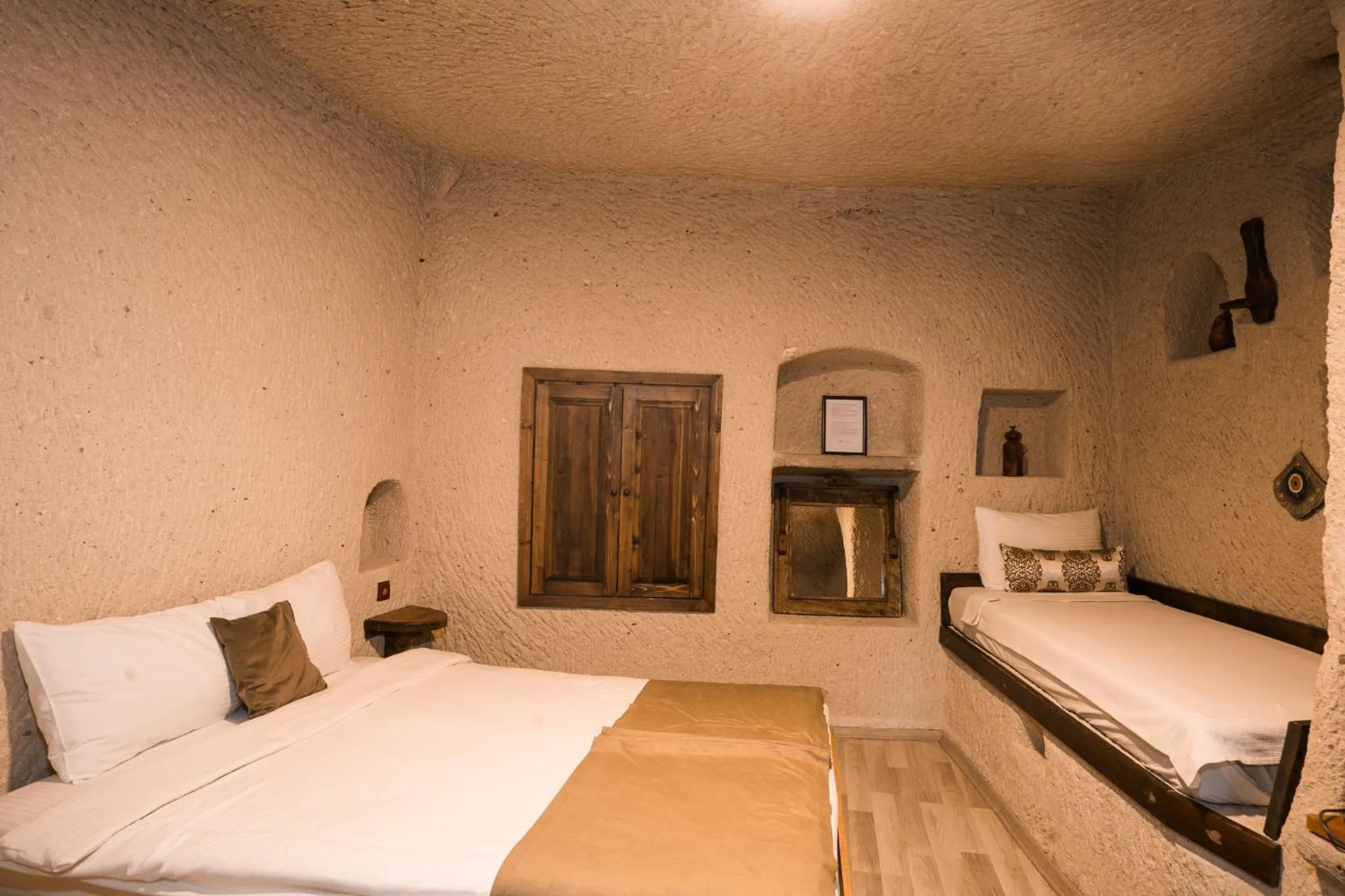 Photo of the whole room, Bed in Mia Cappadocia Cave Hotel