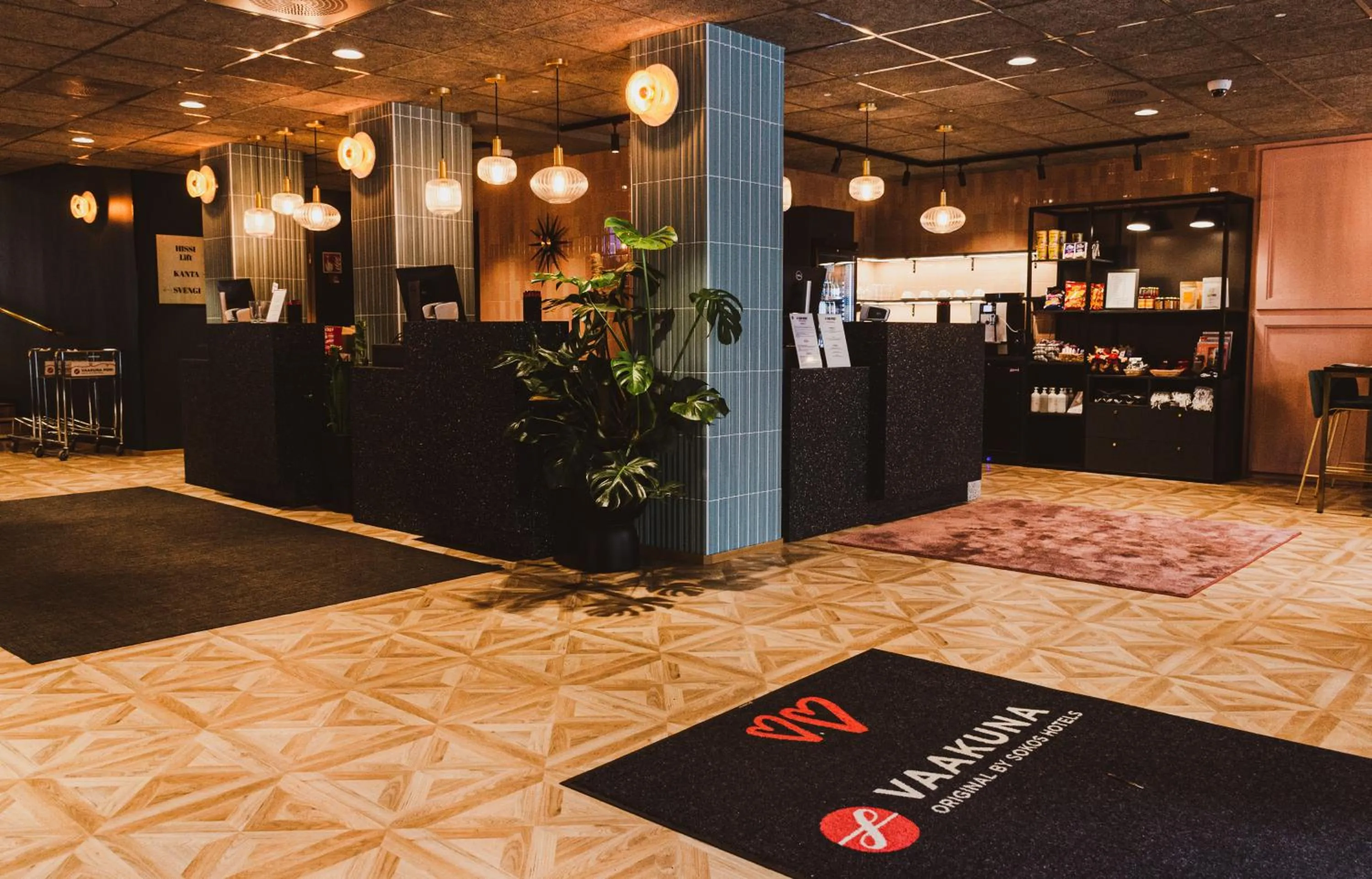 Lobby or reception in Original Sokos Hotel Vaakuna Pori