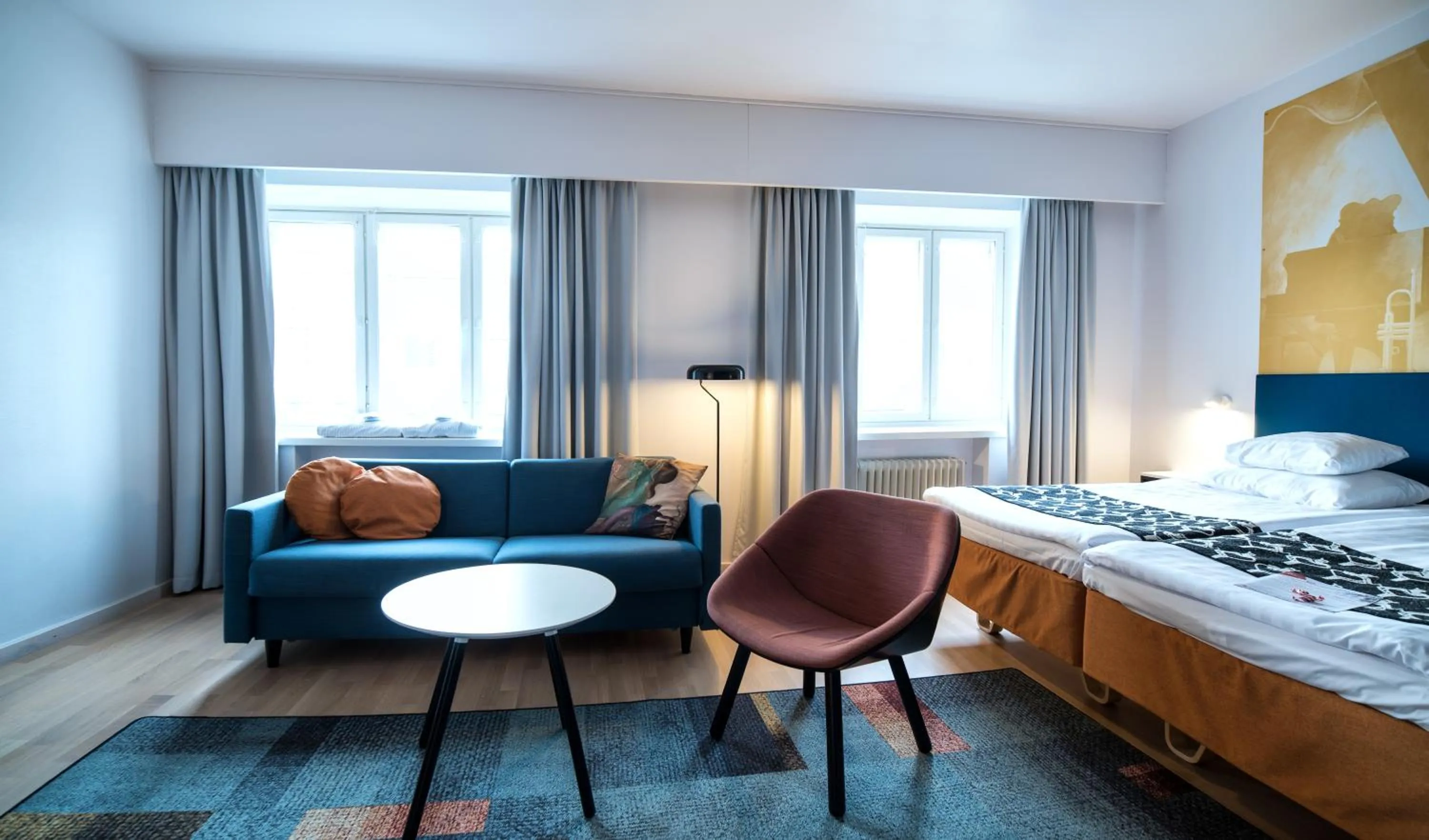 Bedroom, Bed in Original Sokos Hotel Vaakuna Pori