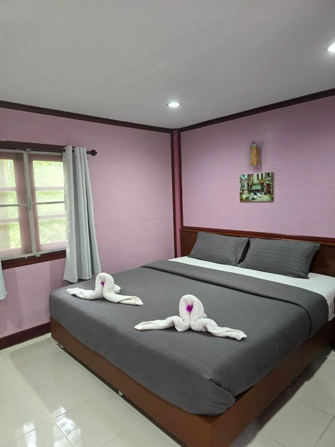 Bed in Haad Somboon House