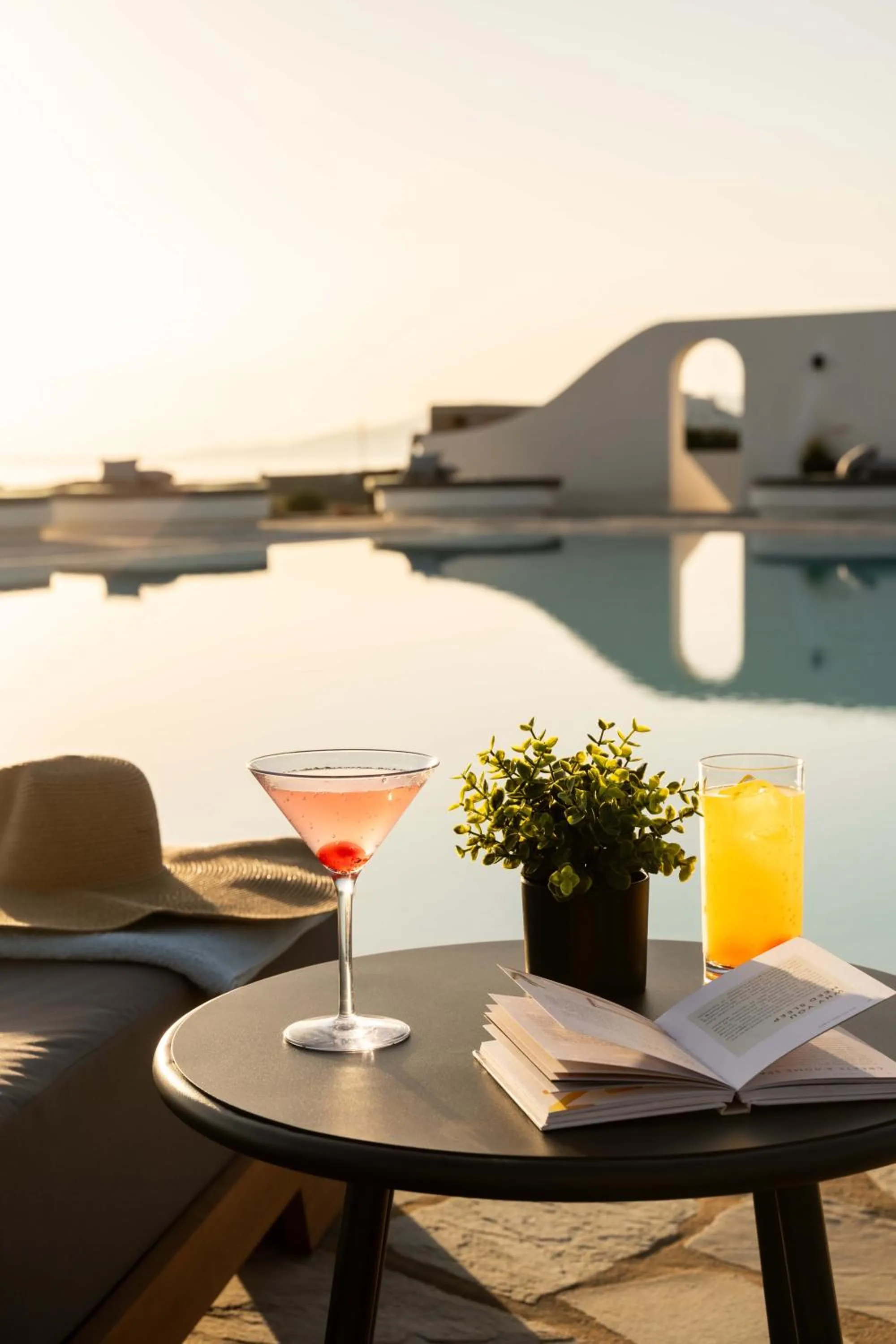 Patio in Philosophy of Mykonos Boutique Hotel