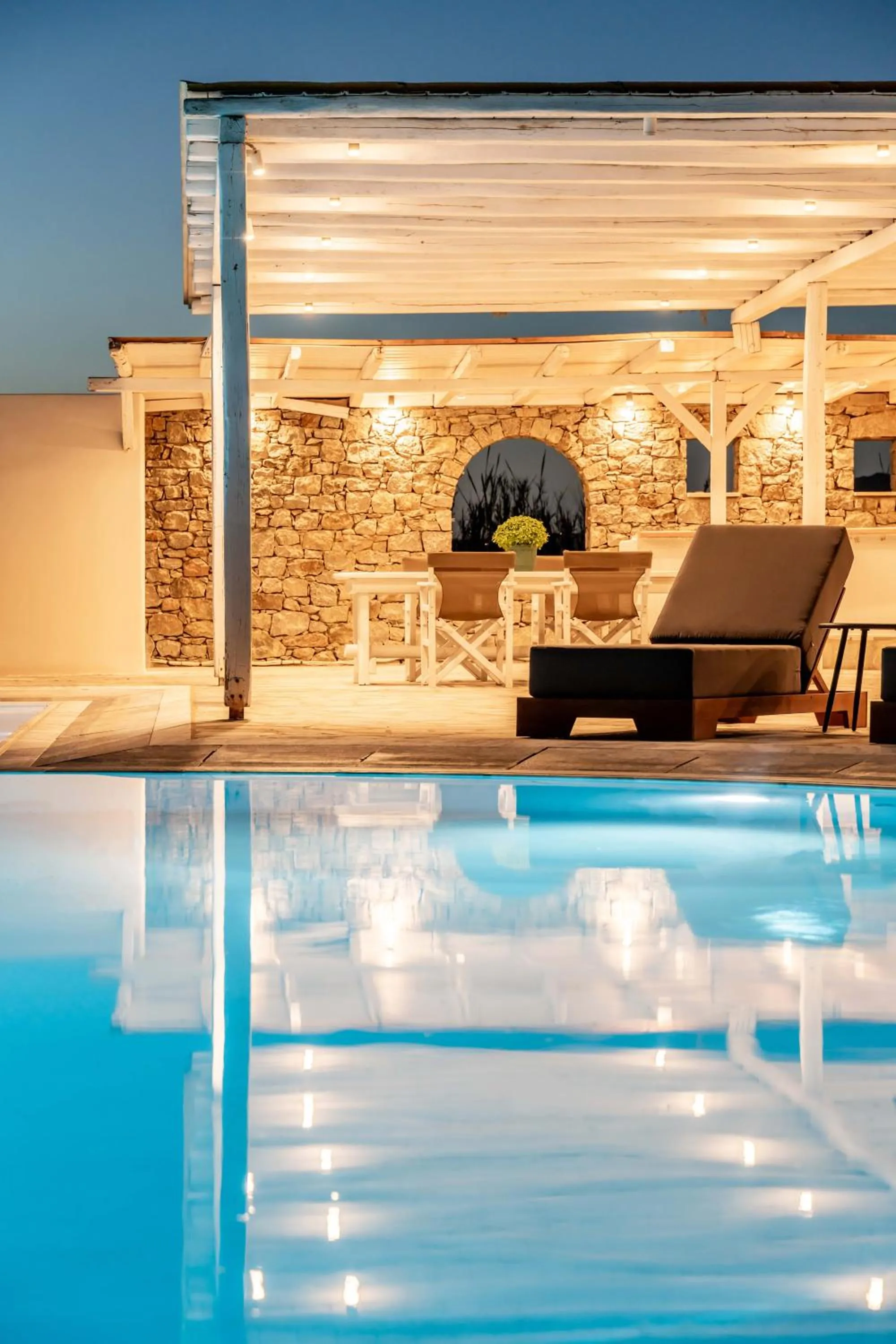 Swimming pool in Philosophy of Mykonos Boutique Hotel