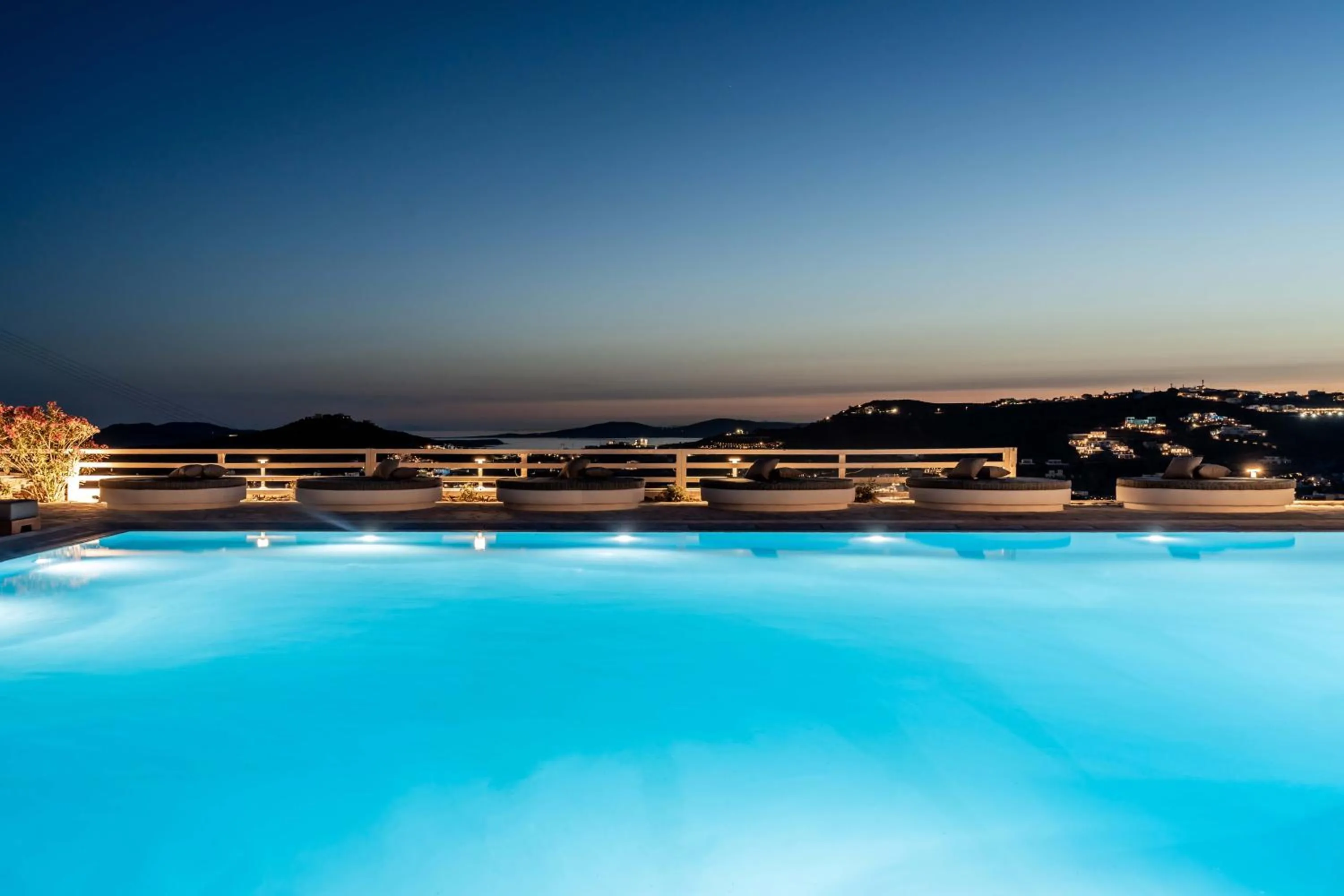 Night in Philosophy of Mykonos Boutique Hotel