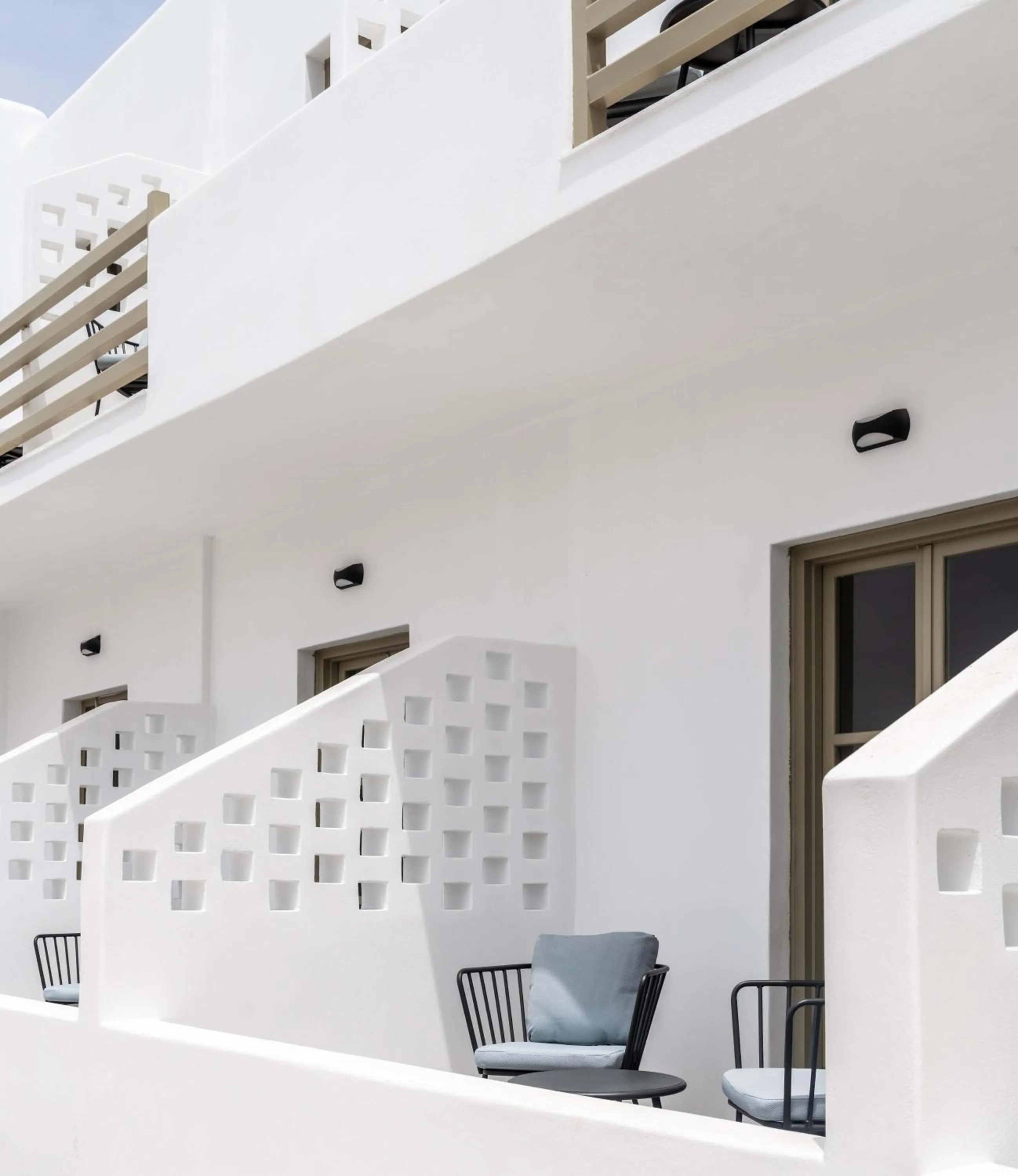 Balcony/Terrace in Philosophy of Mykonos Boutique Hotel