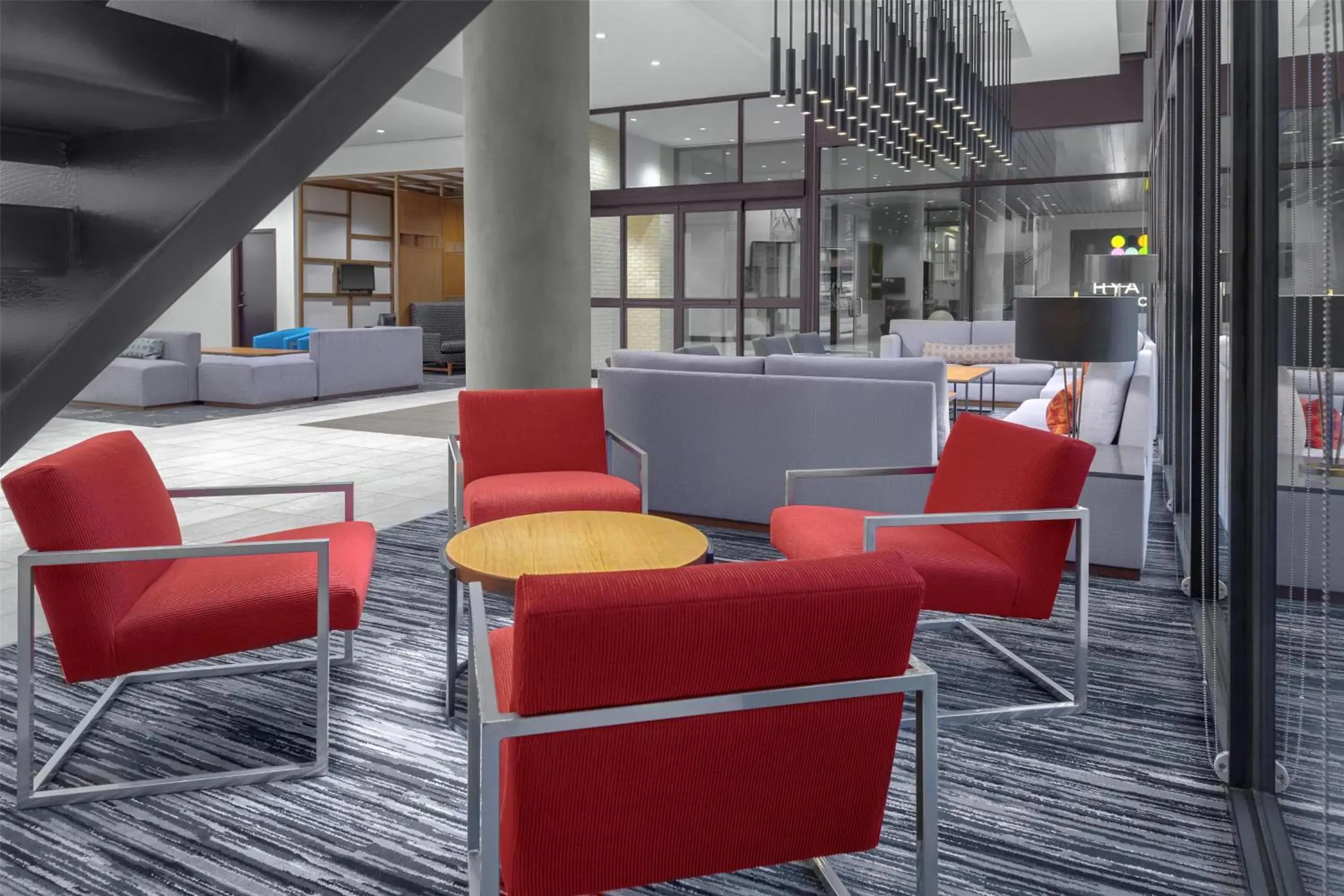 Lobby or reception in Hyatt Place Athens Downtown Lobby or reception in Hyatt Place Athens Downtown