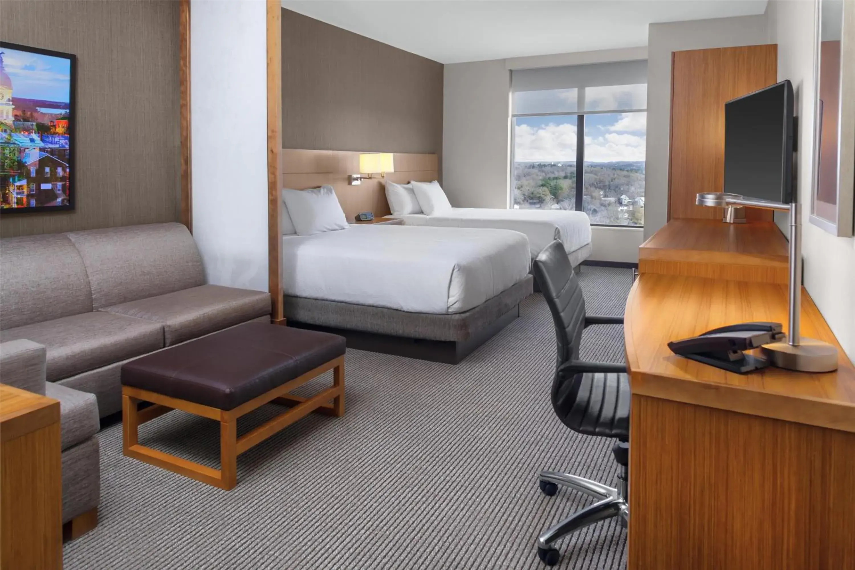 Bedroom, Bed in Hyatt Place Athens Downtown Bedroom, Bed in Hyatt Place Athens Downtown