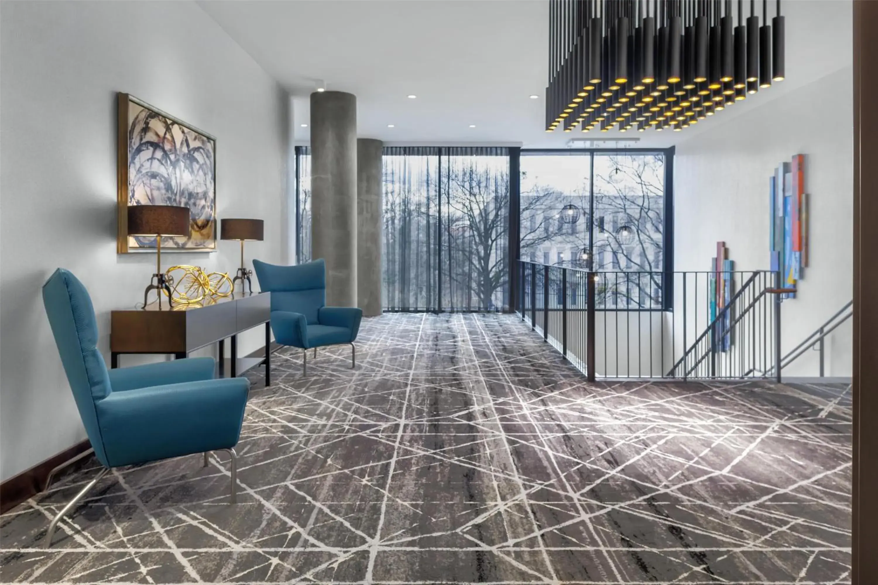 Lobby or reception in Hyatt Place Athens Downtown Lobby or reception in Hyatt Place Athens Downtown