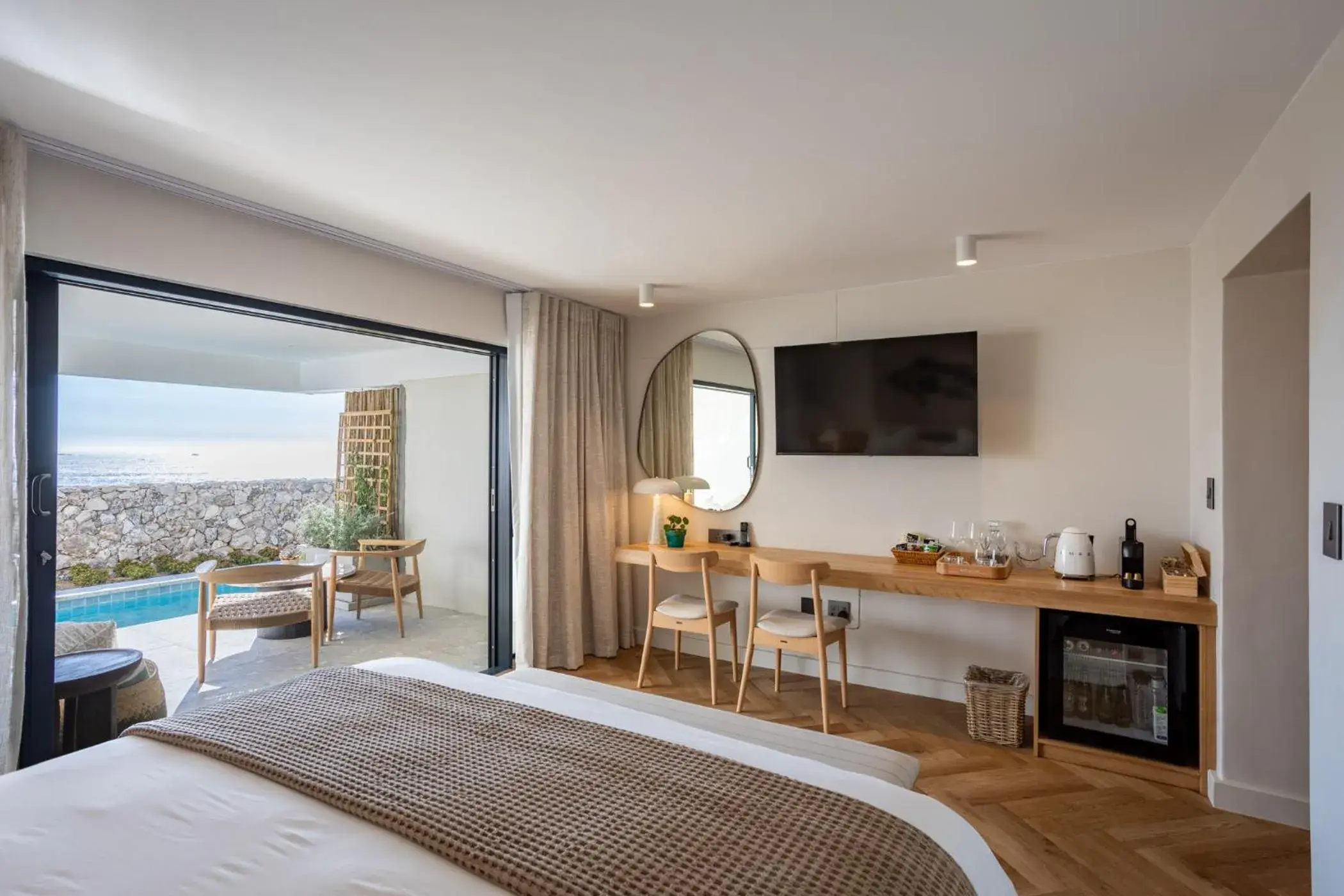 Bed in Abalone Hotel & Villas Bed in Abalone Hotel & Villas