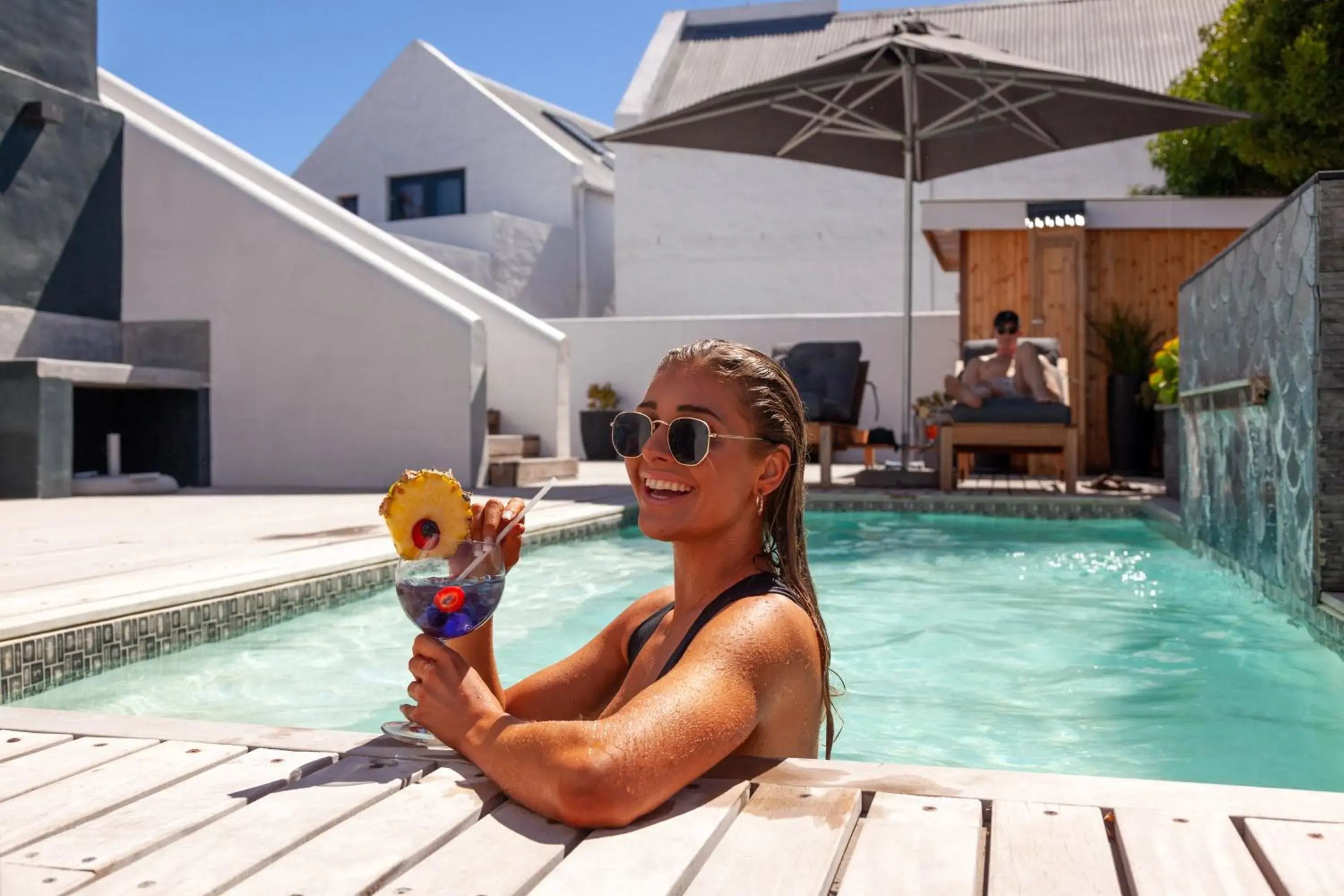 Swimming pool in Abalone Hotel & Villas Swimming pool in Abalone Hotel & Villas