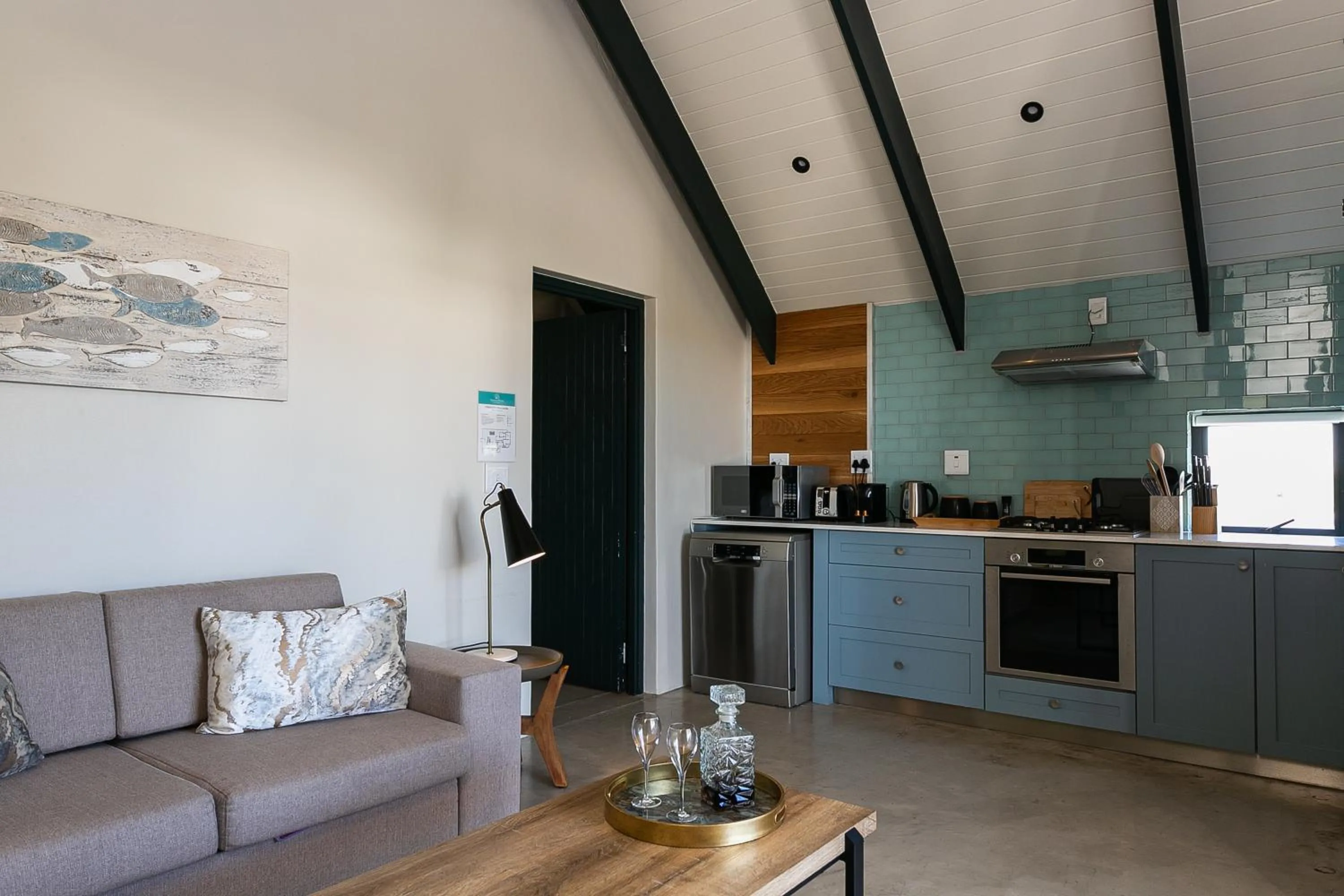 Kitchen or kitchenette in Abalone Hotel & Villas