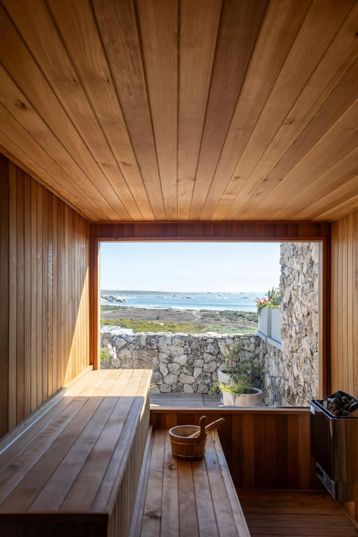 Bed in Abalone Hotel & Villas