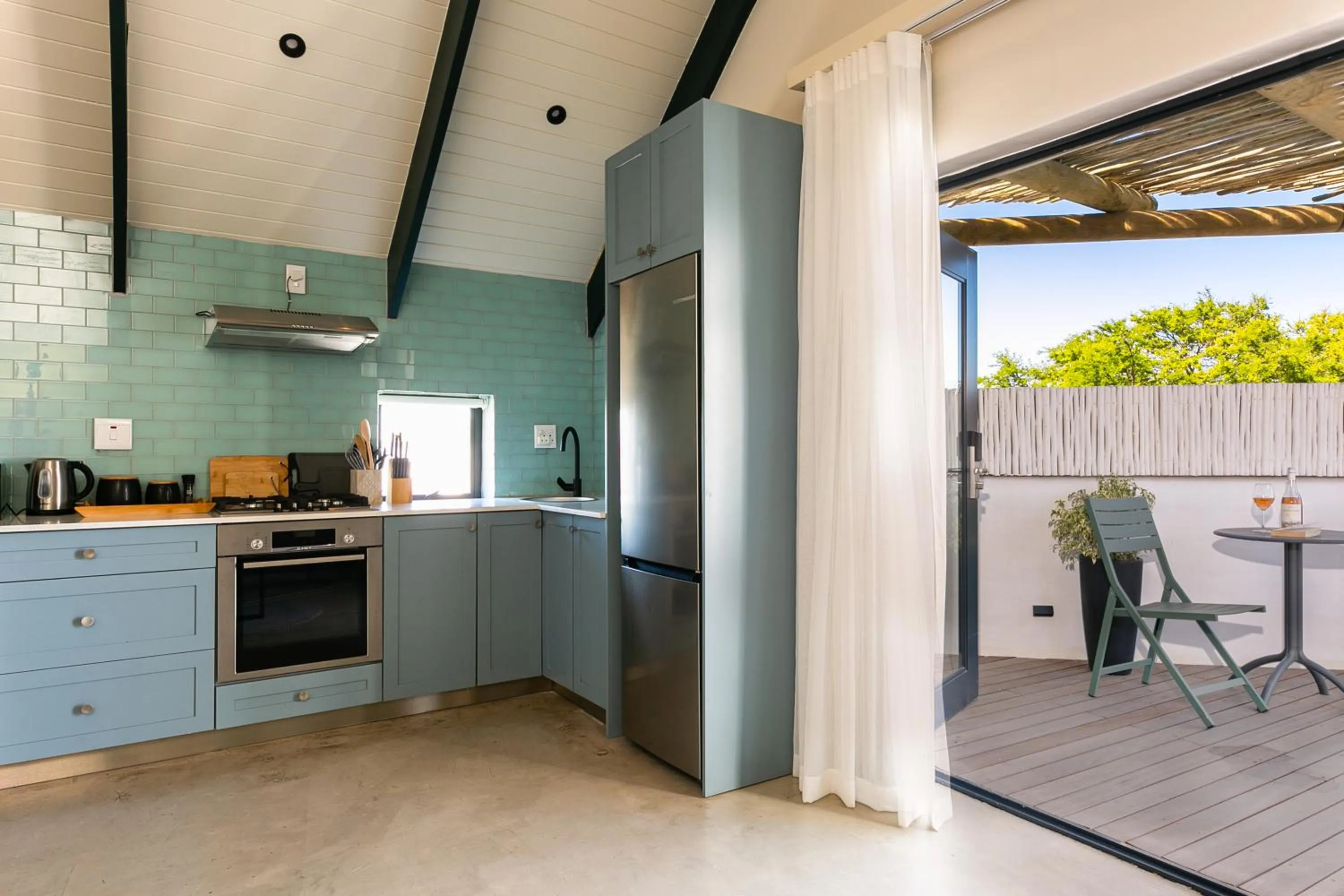 Patio in Abalone Hotel & Villas