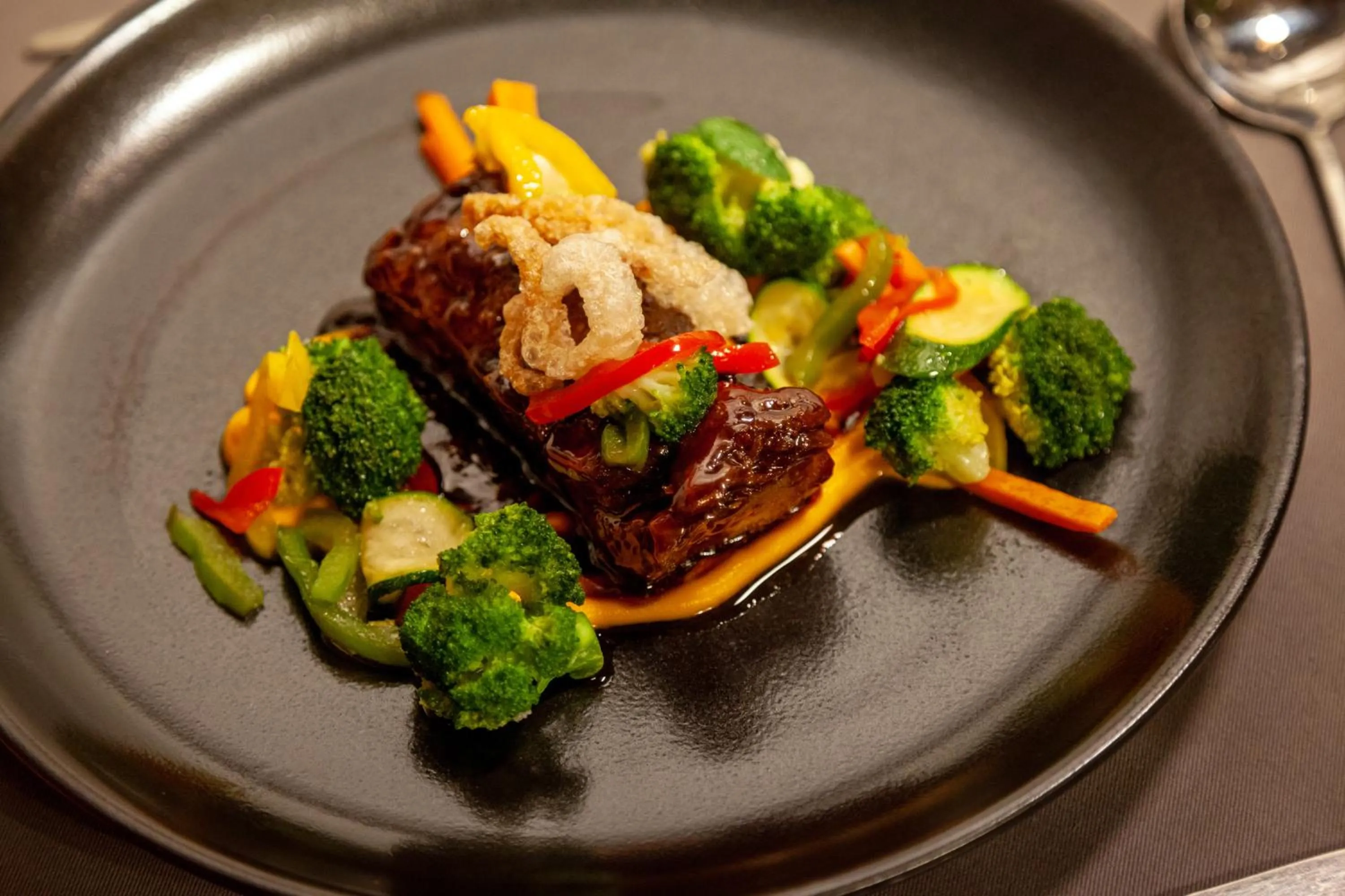 Food close-up in Abalone Hotel & Villas