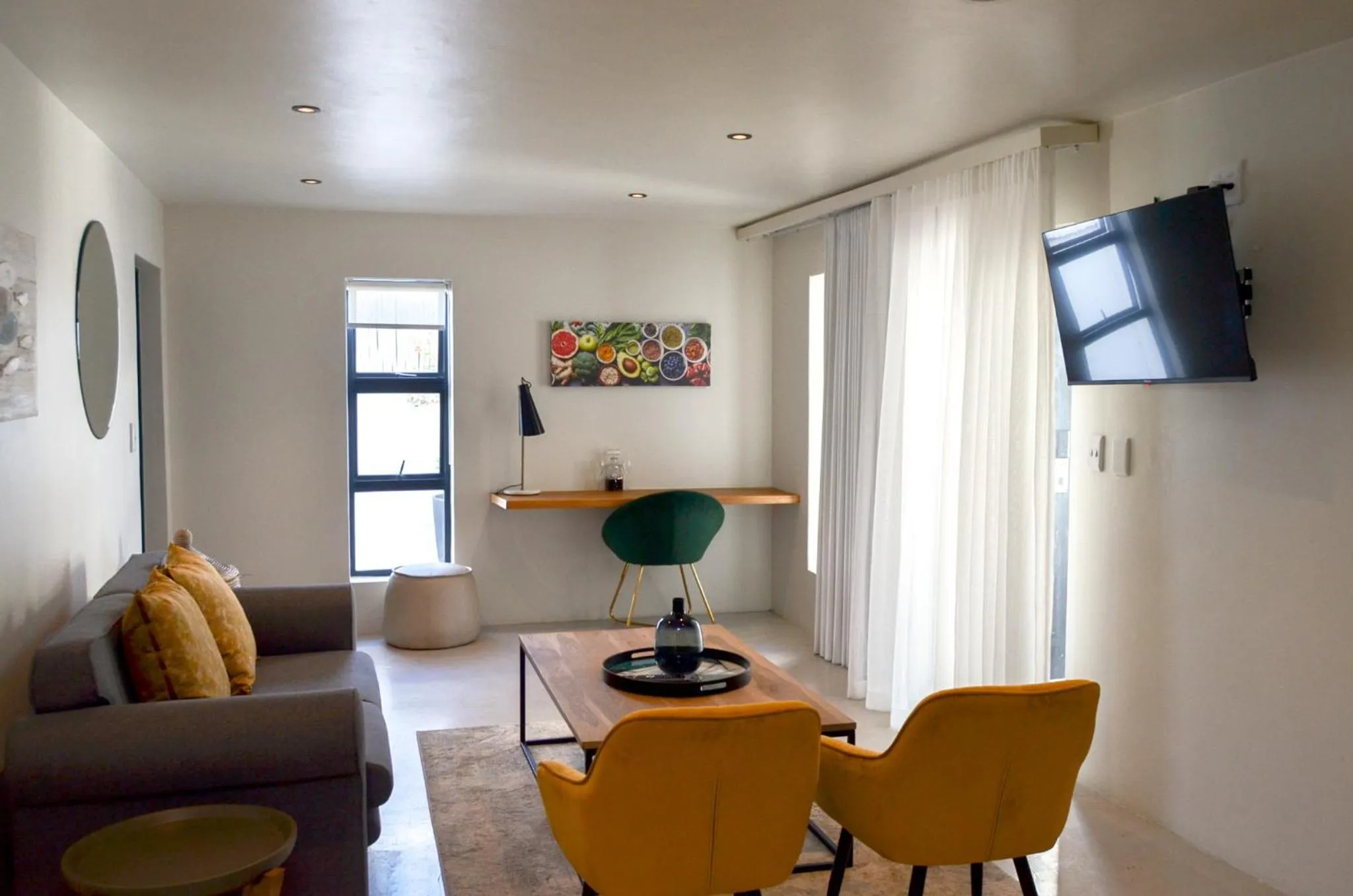 Seating area in Abalone Hotel & Villas