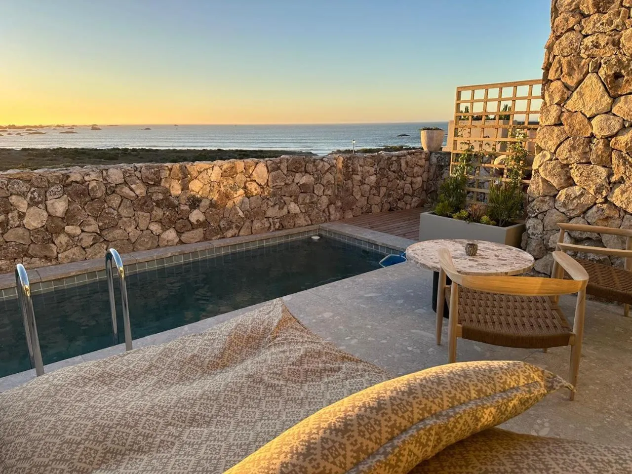 Patio in Abalone Hotel & Villas