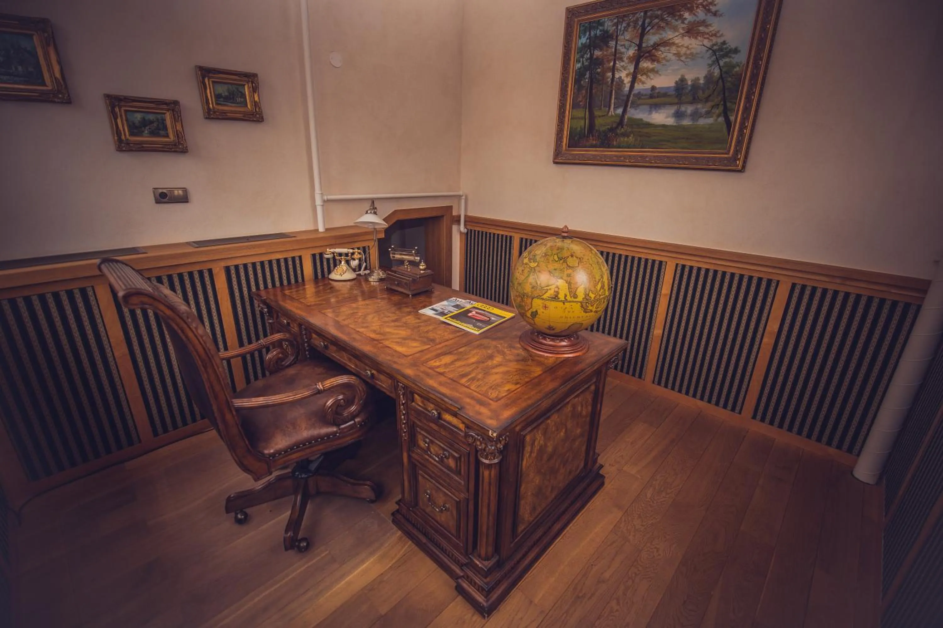 Seating area in Villa Margaretha Boutique Hotell