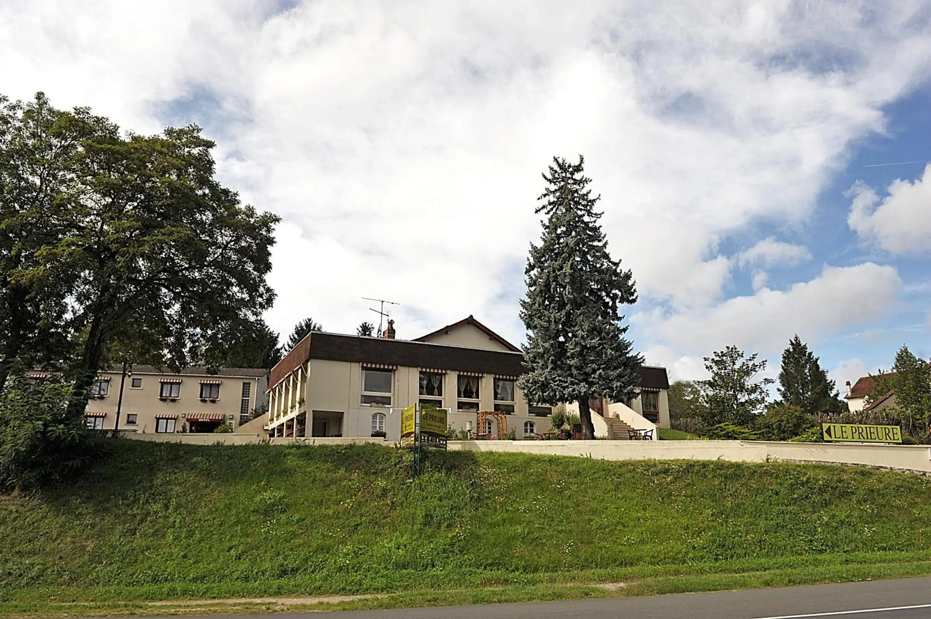 Property building in Logis Hotel Le Prieure Property building in Logis Hotel Le Prieure