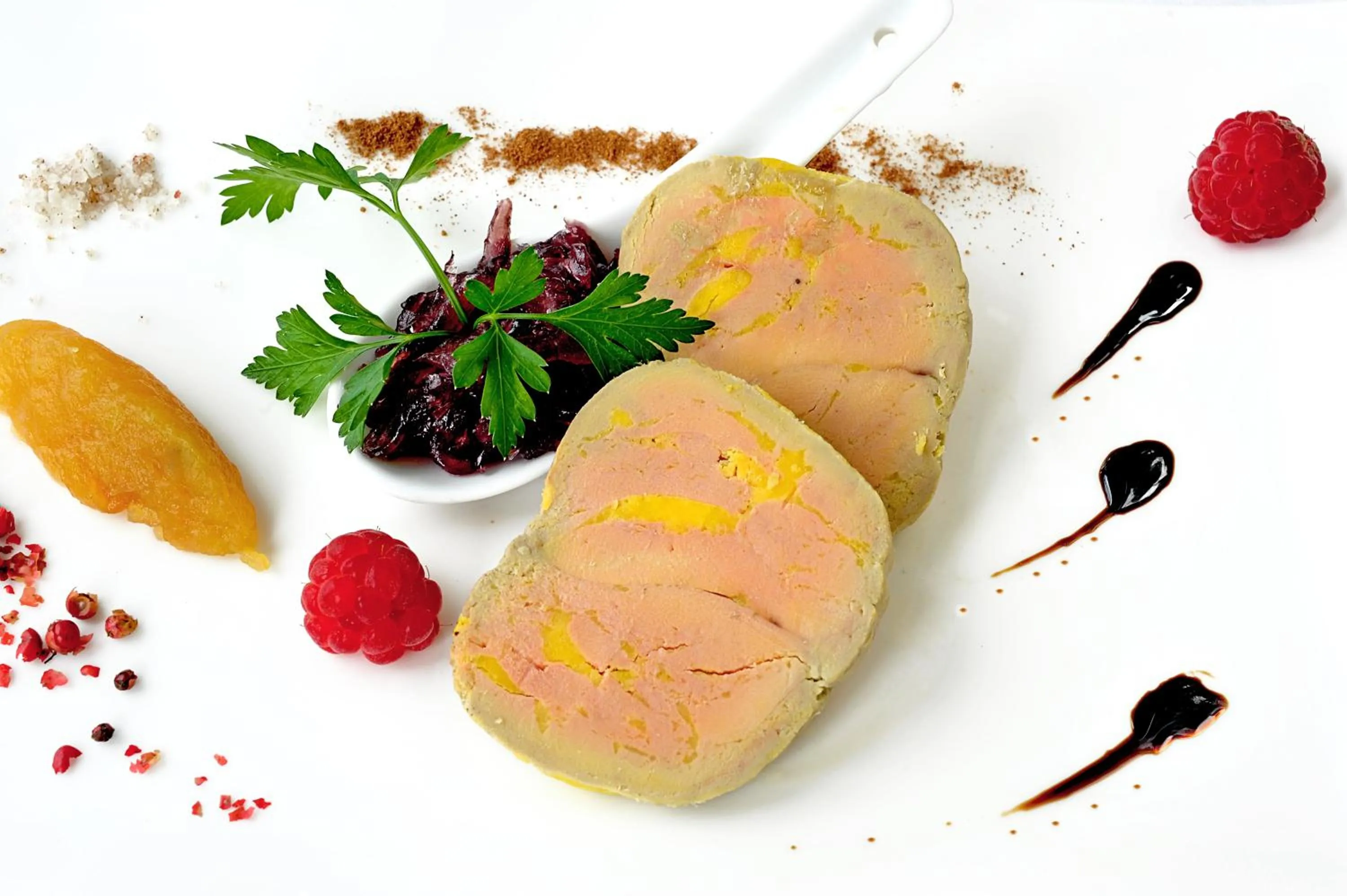 Food close-up in Logis Hotel Le Prieure