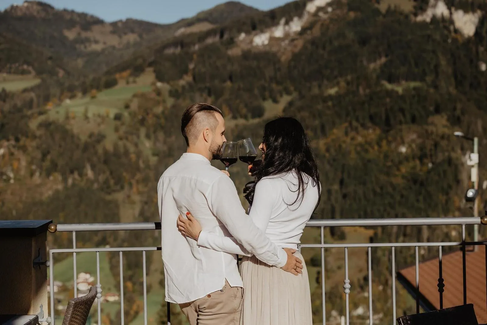 View (from property/room) in Berghotel Alpenklang