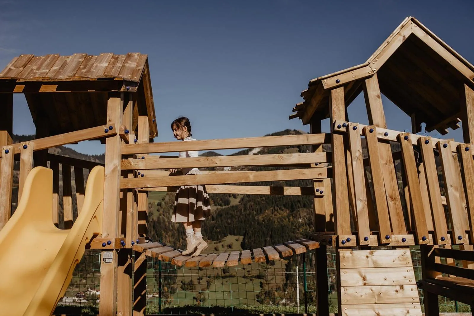 Children play ground in Berghotel Alpenklang