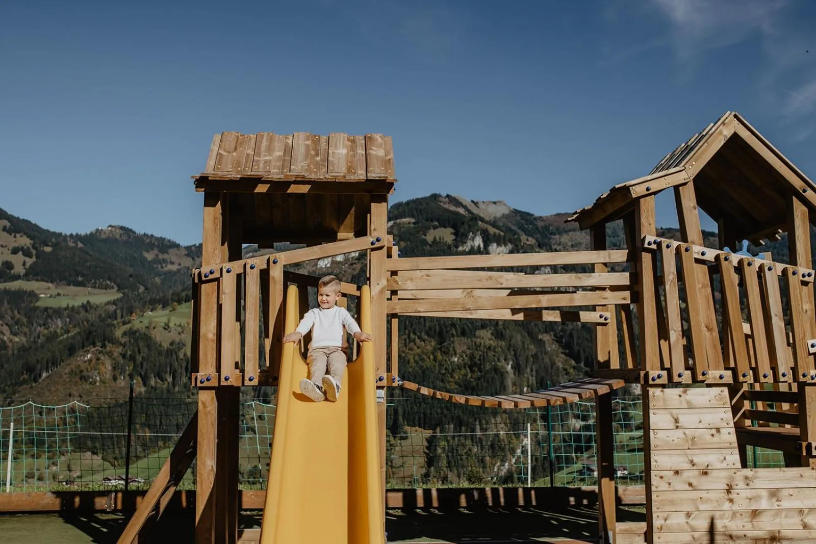 Children play ground in Berghotel Alpenklang