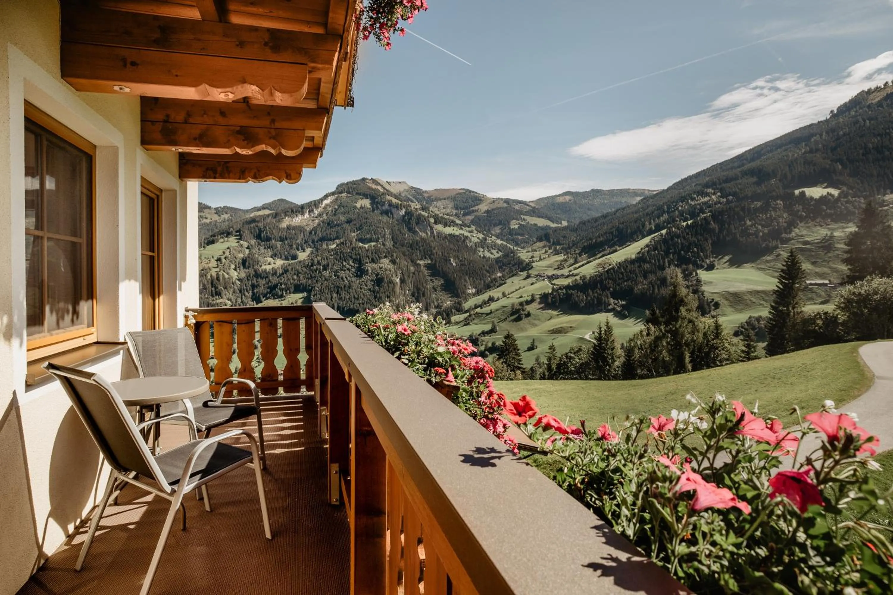 View (from property/room) in Berghotel Alpenklang