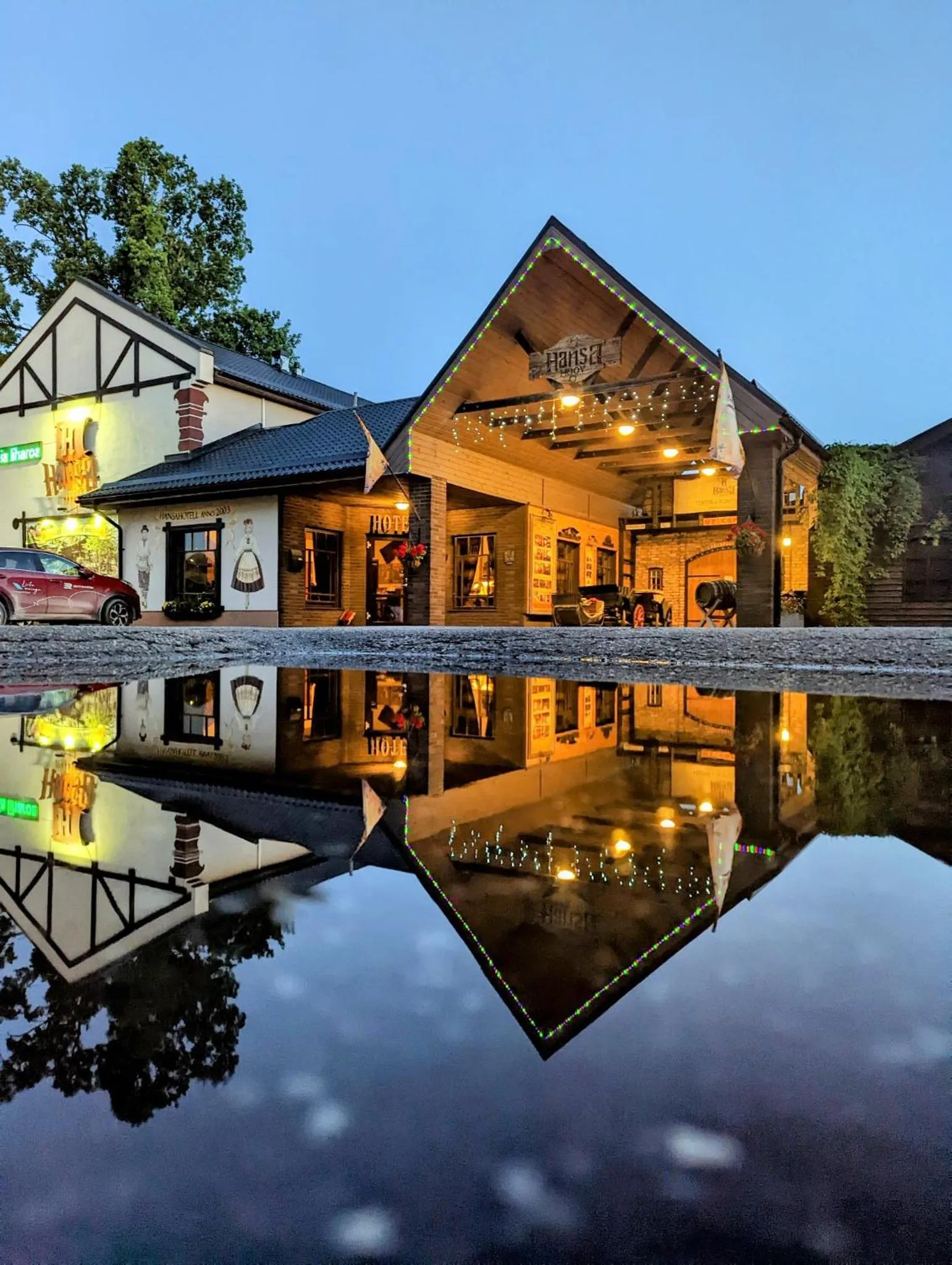 Property building in Hansa Hotel