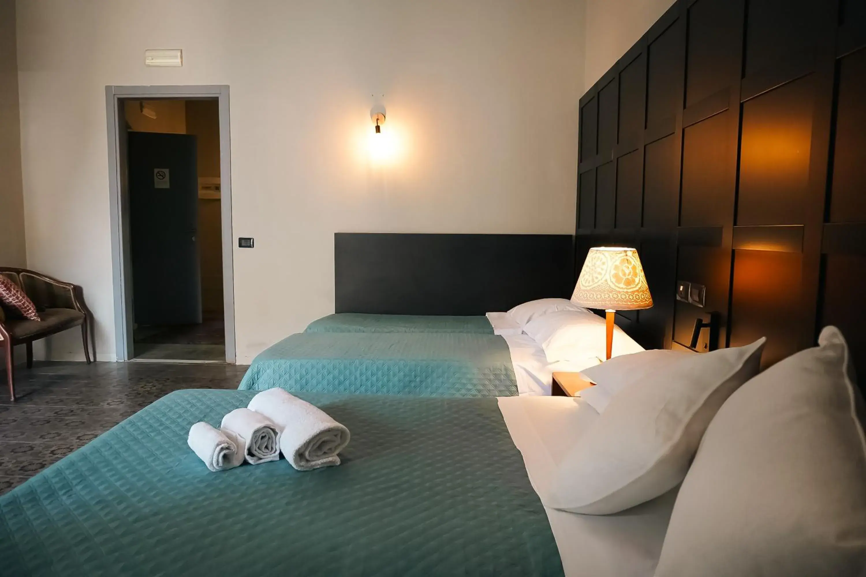 Bed in Santuzza Art Hotel Catania Bed in Santuzza Art Hotel Catania